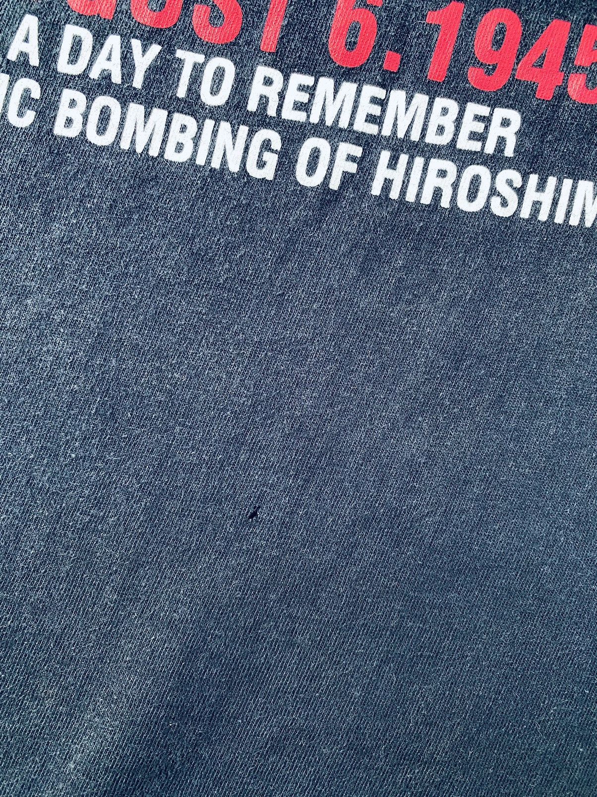 Vintage Vintage 90s No More Hiroshimas Tees Size US M / EU 48-50 / 2 - 6 Thumbnail