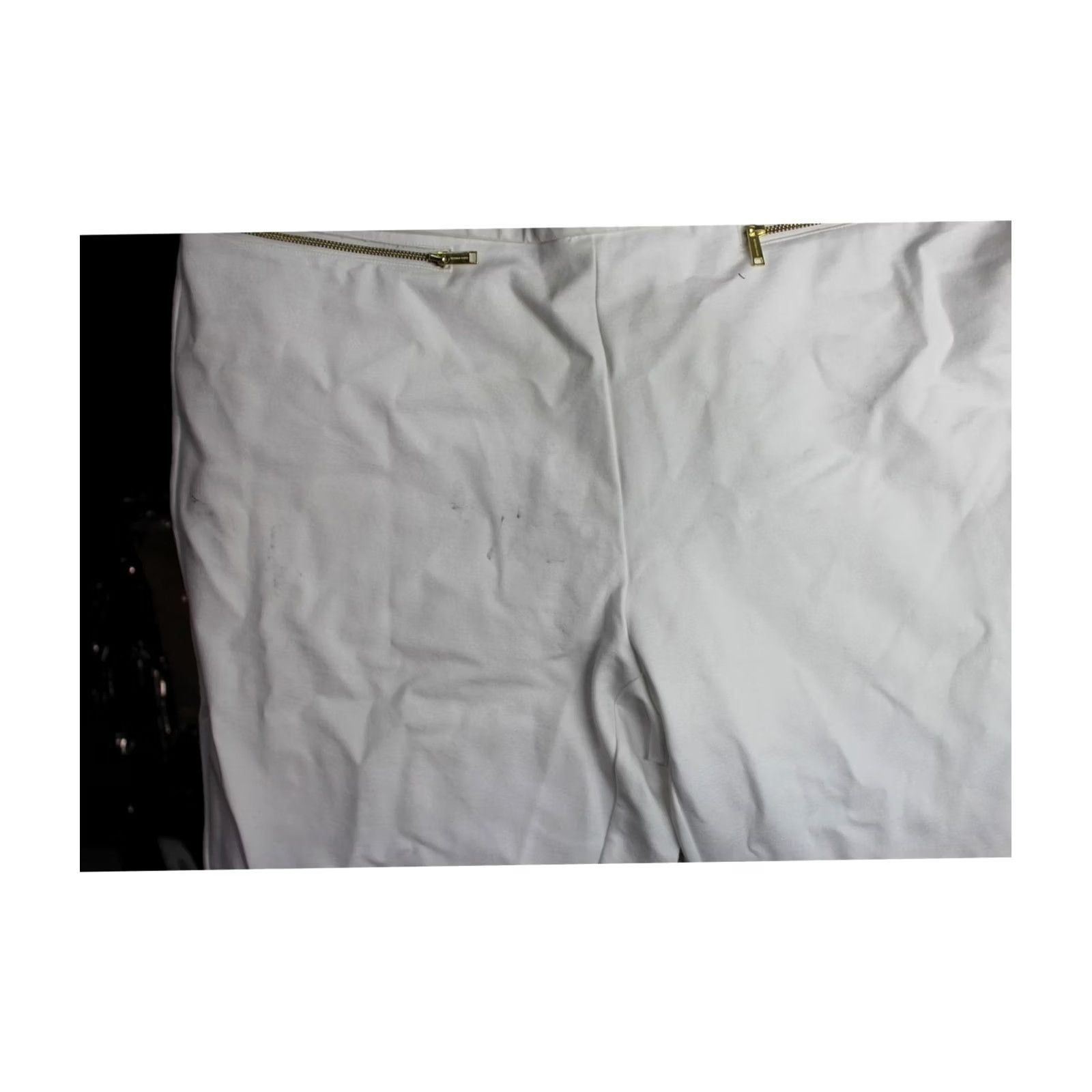Michael Kors Michael Kors Pants 2X white Womens Casual Size 40" / US 18 - 2 Thumbnail