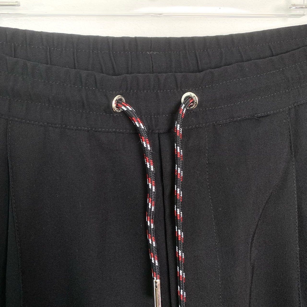 Dior [Dior] Drawstring Tapered Joggers 44 Black Size 30" / US 8 / IT 44 - 4 Thumbnail