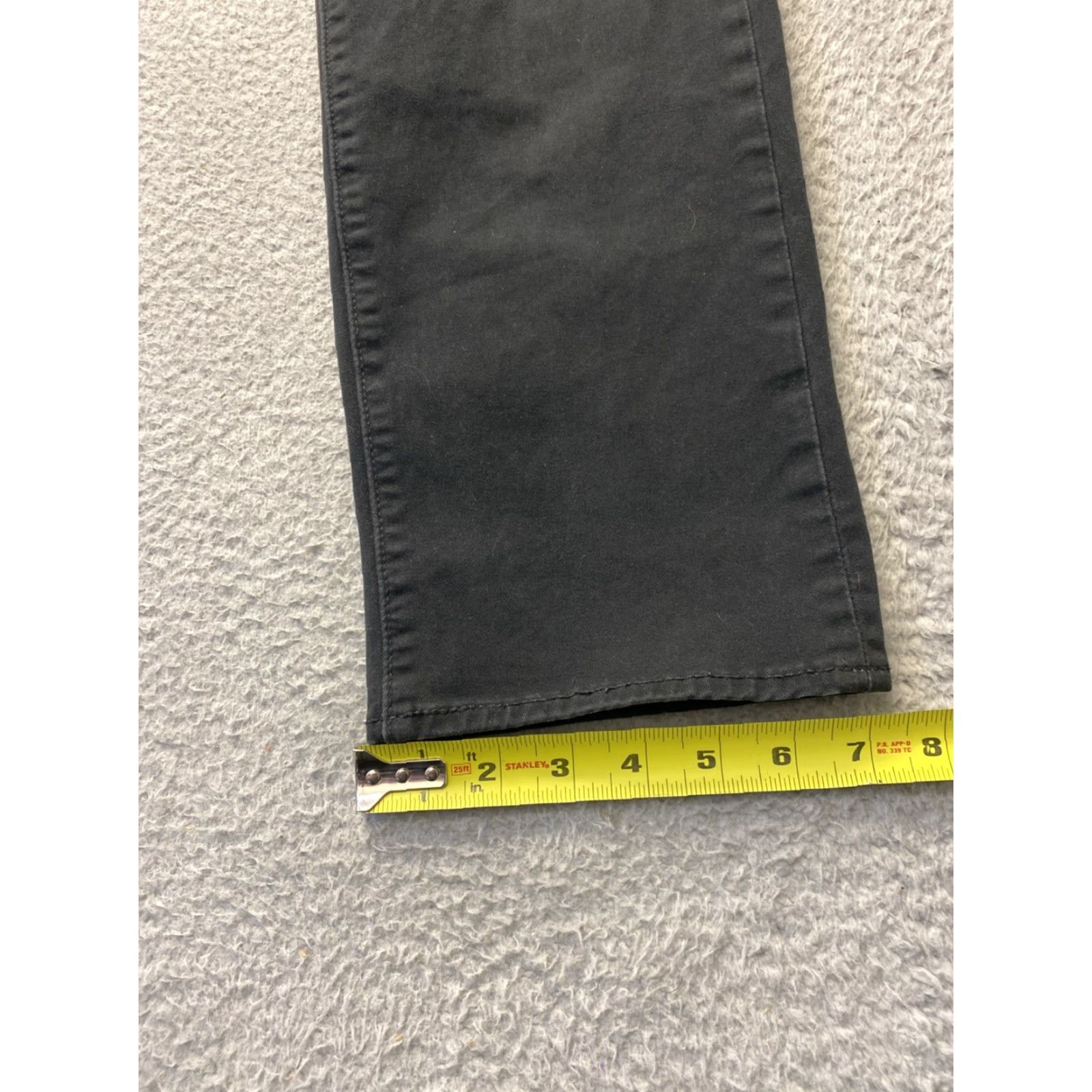 Levi's Levi's 511 Slim Pants Mens 32x30 Black Denim Stretch Straight 5-Pocket Logo Modern Size US 32 / EU 48 - 6 Thumbnail