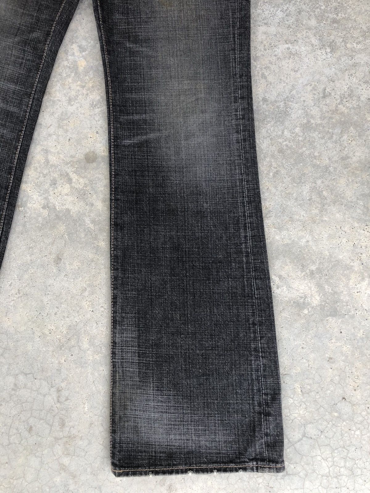 If Six Was Nine Japanese Glheart Flared Jeans Distressed Jeans Size US 33 - 7 Thumbnail