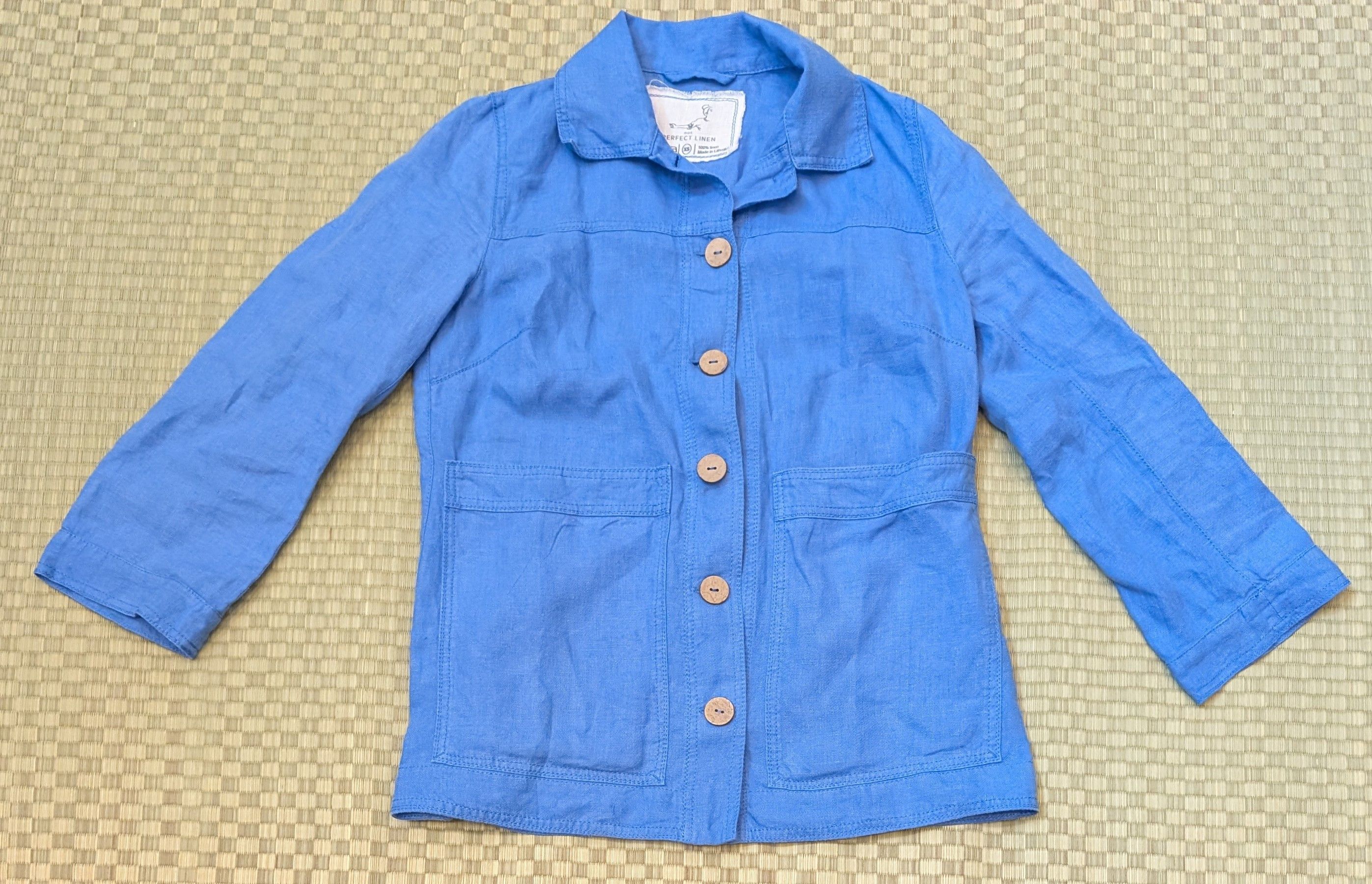 Other Not Perfect Linen Helsinki Jacket Made in Lithuania Size XS / US 0-2 / IT 36-38 - 1 Thumbnail