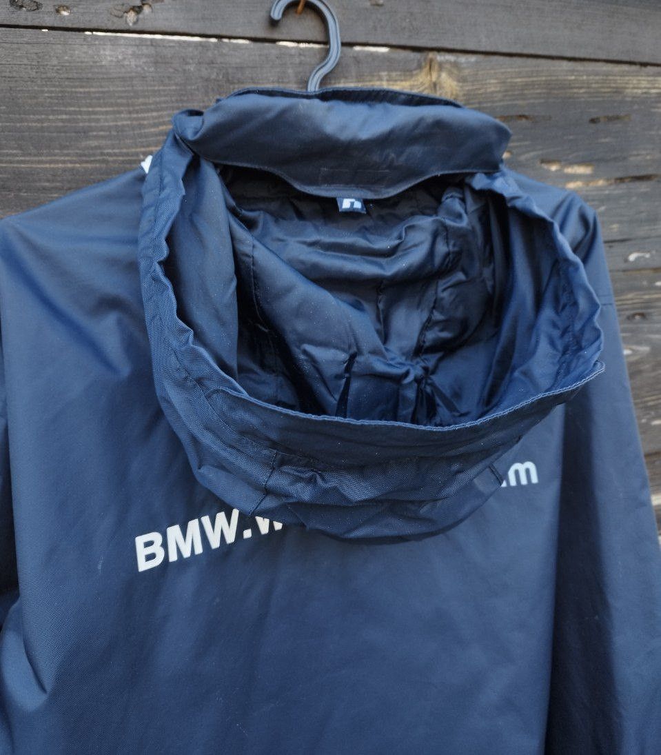 BMW VINTAGE BMW Williams F1 Team Paddock Nylon Jacket Retro 00s Size US L / EU 52-54 / 3 - 11 Thumbnail