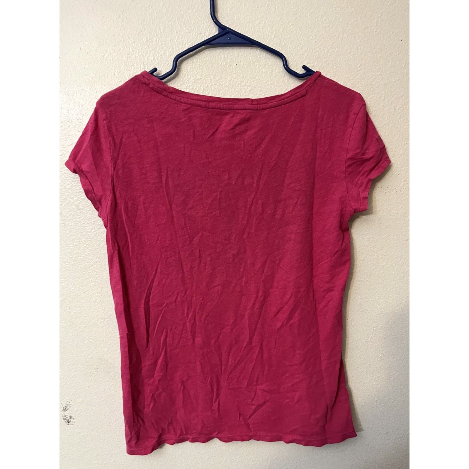 American Eagle Outfitters AMERICAN EAGLE Pink Graphic T-Shirt Women's Short Sleeve Small Size S / US 4 / IT 40 - 3 Thumbnail