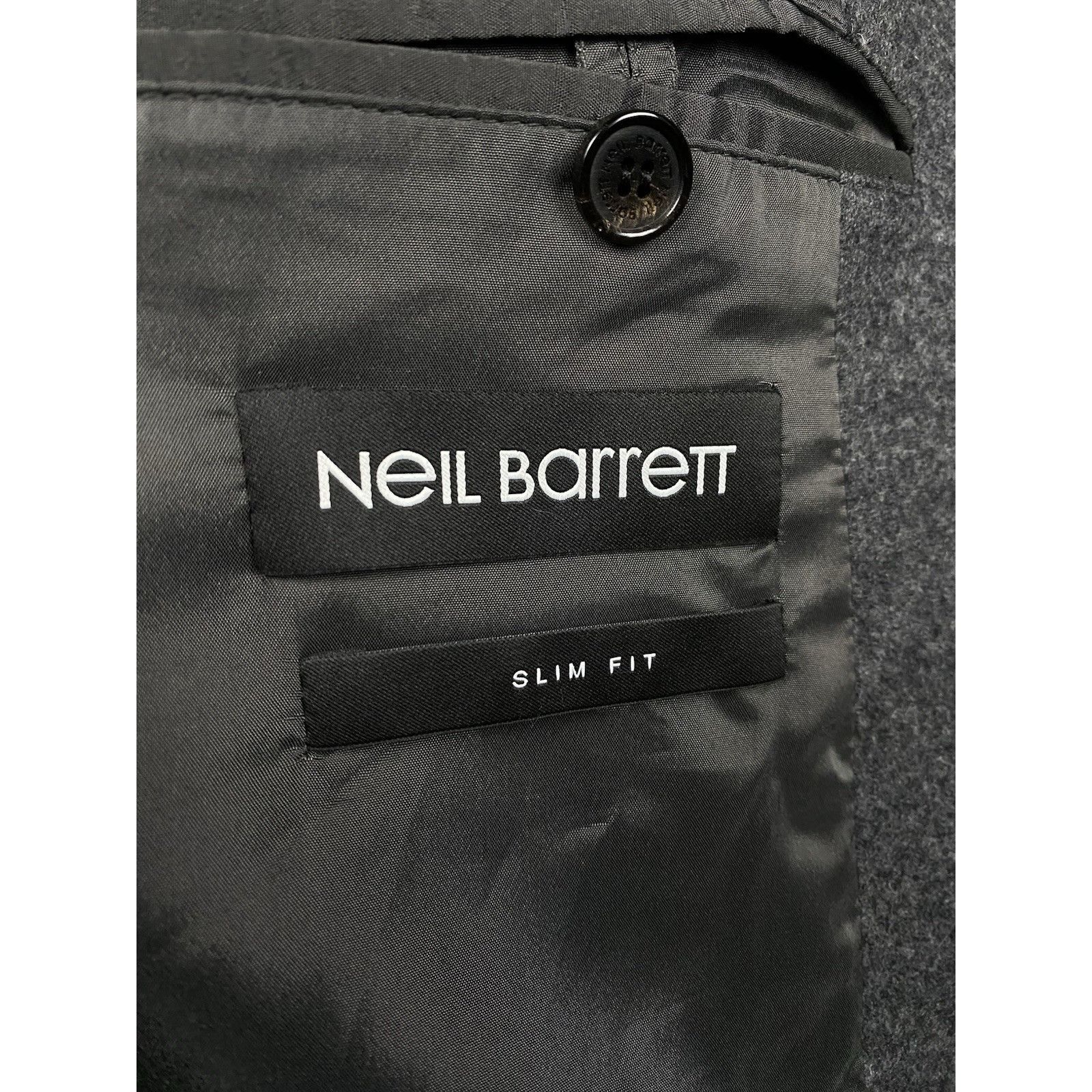 Neil Barrett Neil Barett Men's Gray Hooded Blazer Jacket Size 50 Size US M / EU 48-50 / 2 - 11 Thumbnail
