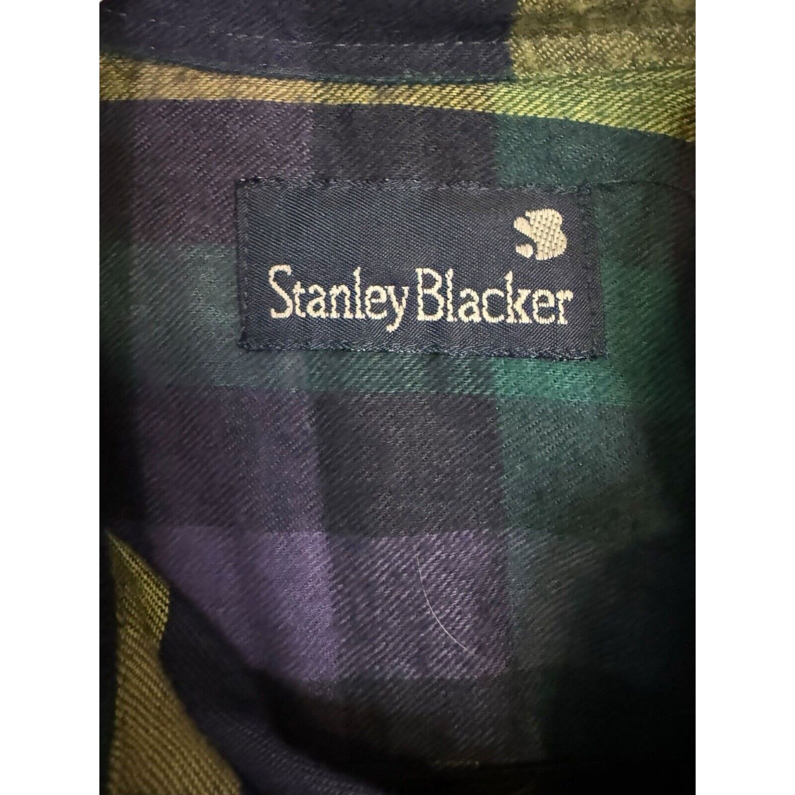 Stanley Blacker Stanley Blacker NEW Plaid Flannel Button Down Shirt Size US XXL / EU 58 / 5 - 8 Thumbnail
