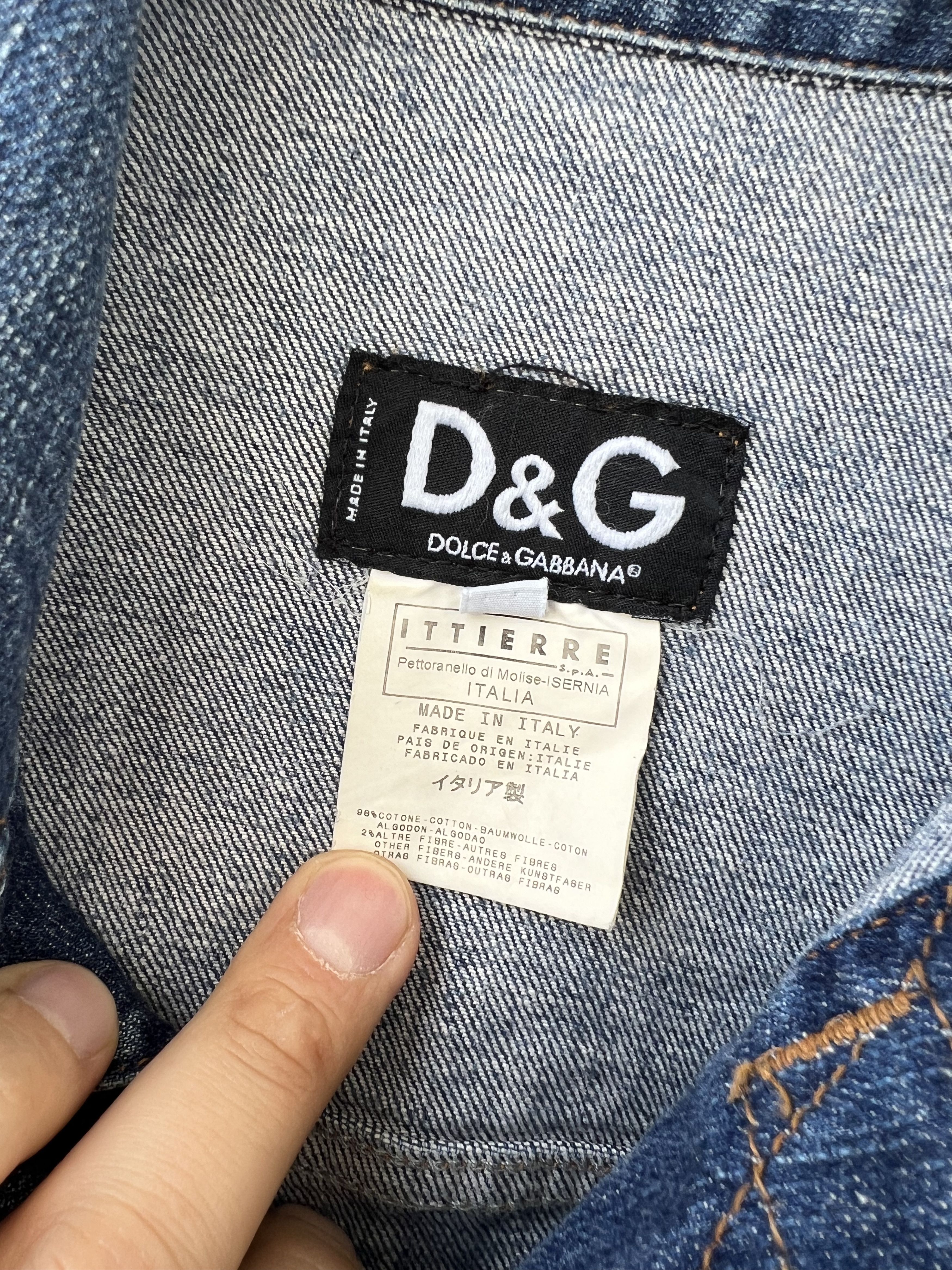 Dolce & Gabbana Dolce Gabbana Denim Jacket M Size M / US 6-8 / IT 42-44 - 4 Thumbnail