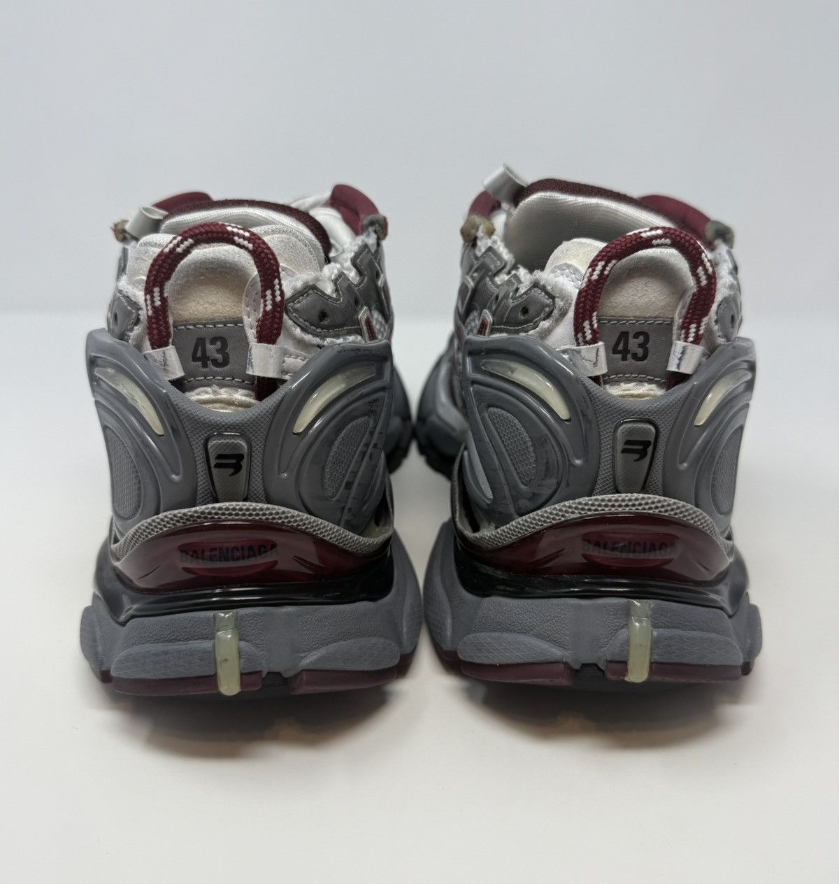 Balenciaga Runner Sneaker Burgandy