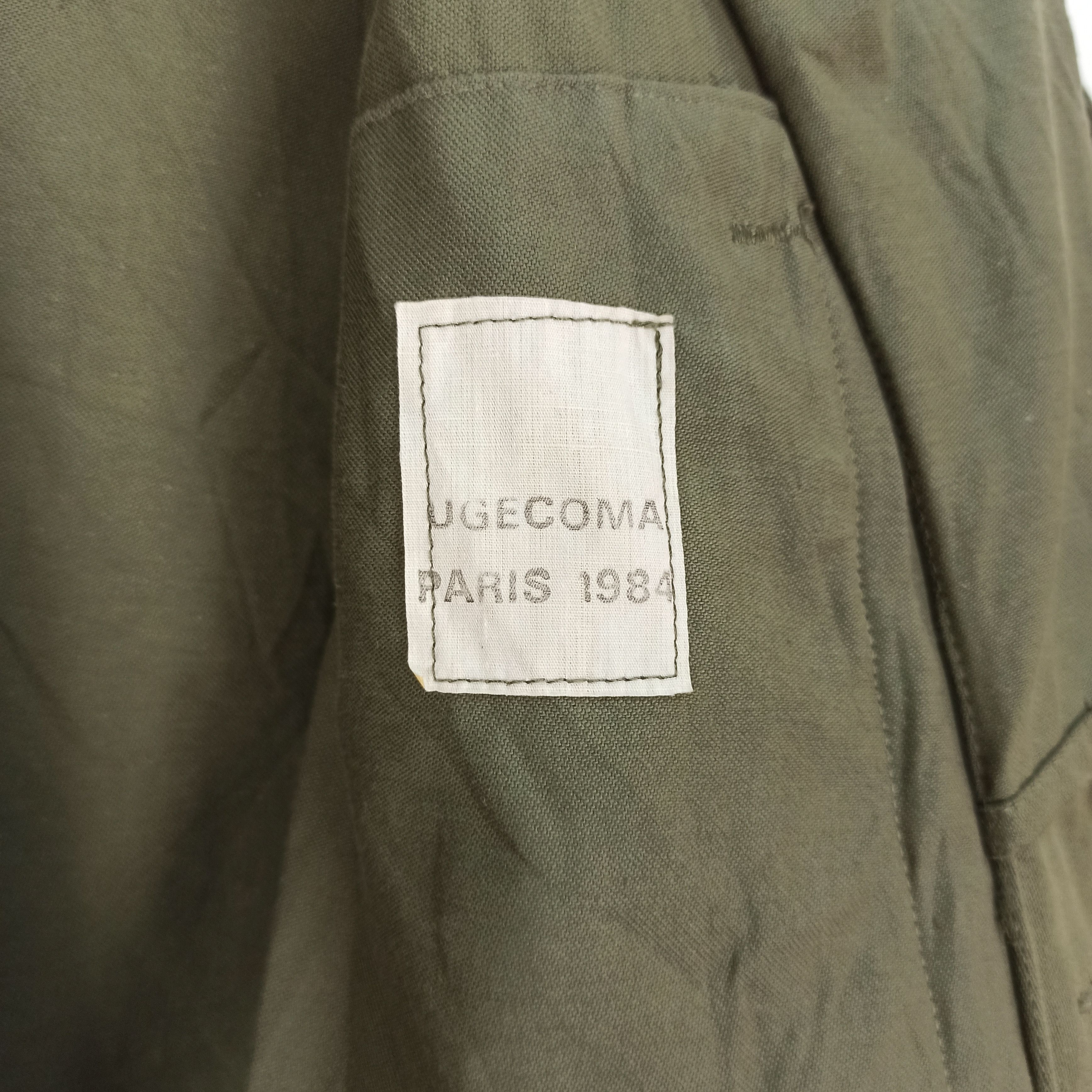 Vintage Rare Ugecoma paris 1984 field jacket army Size US M / EU 48-50 / 2 - 8 Thumbnail
