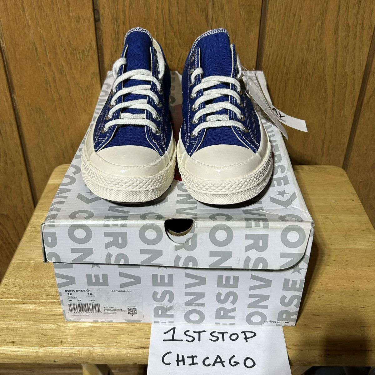 Comme des Garcons PLAY × Converse Converse Chuck Taylor Low x CDG Comme Des Garcons Sz 10 NEW Size US 10 / EU 43 - 2 Thumbnail
