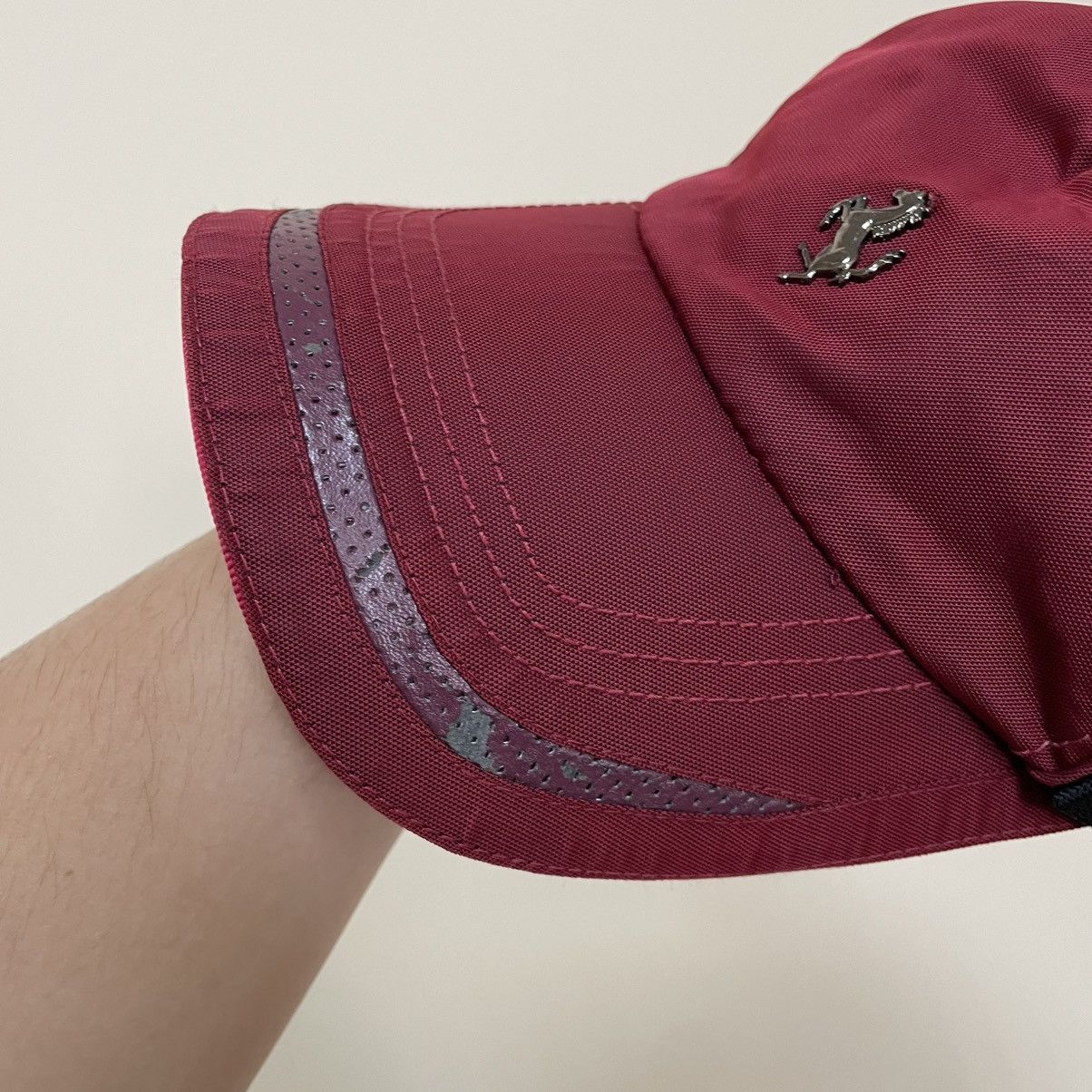 Ferrari × Formula 1 FERRARI CAP VINTAGE SCHUMACHER FORMULA NYLON SHADOW F1 Size ONE SIZE - 3 Thumbnail