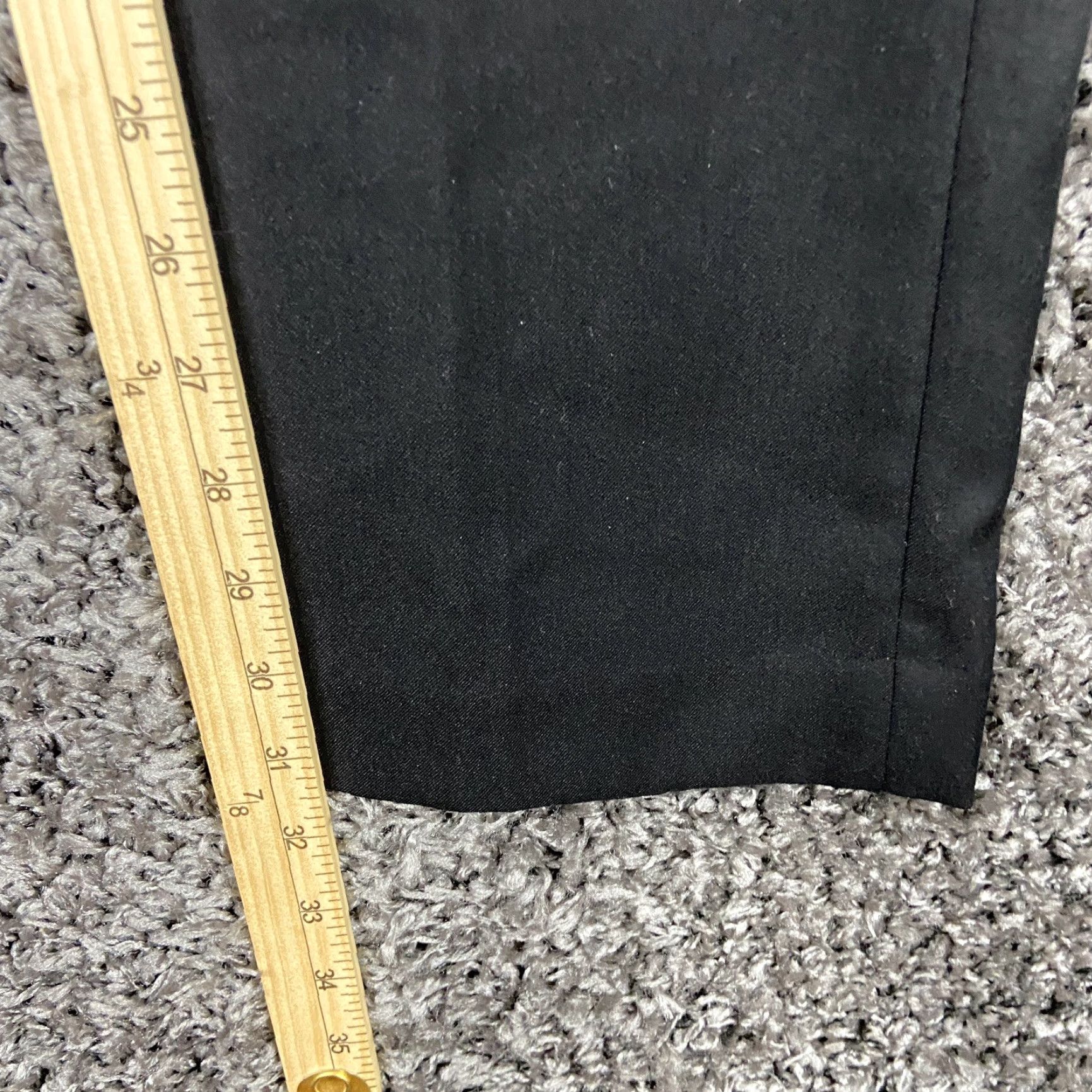 Apt. 9 APT. 9 Men's Dress Pants 34x31 Black Regular Size US 34 / EU 50 - 6 Thumbnail