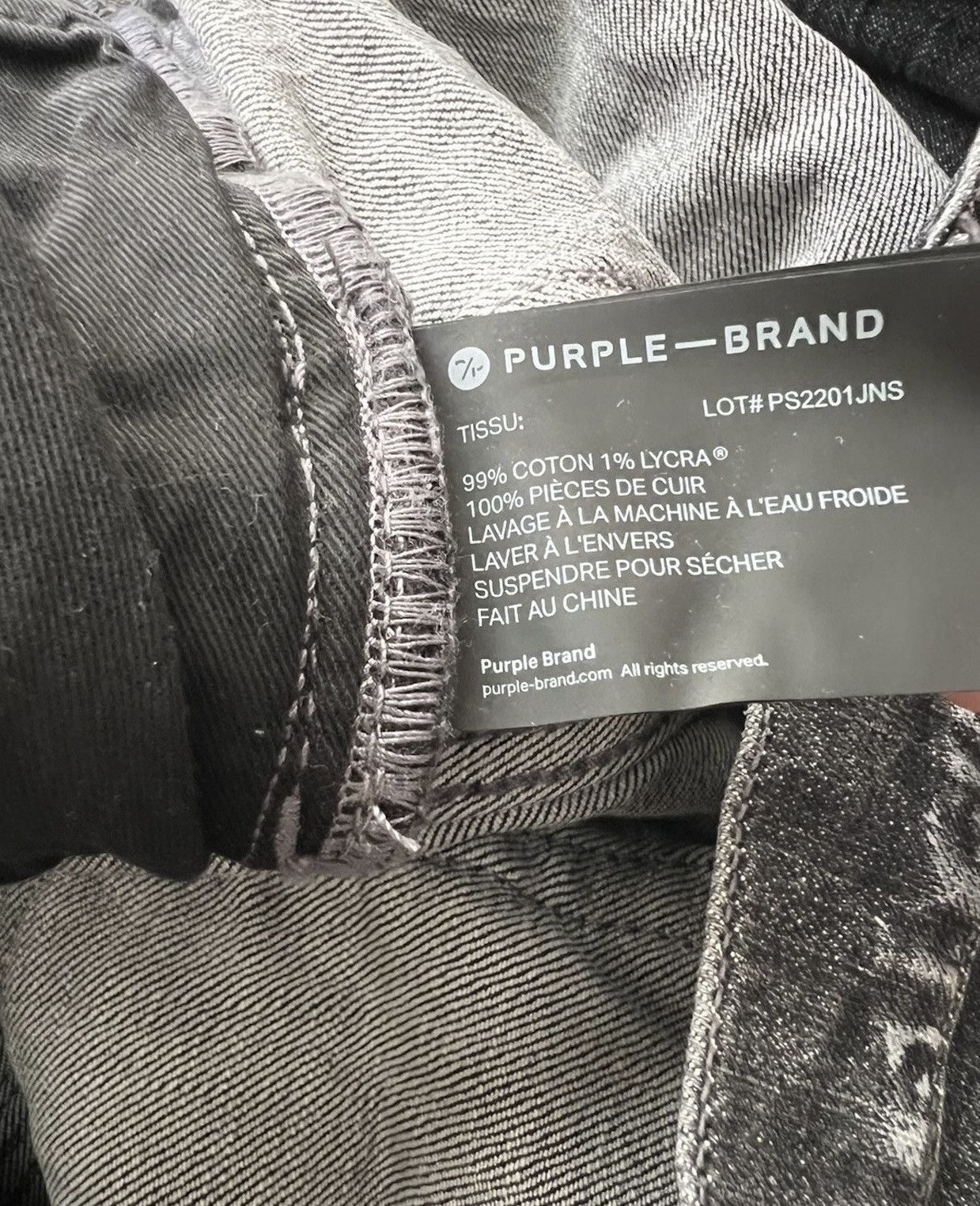 Purple Brand Purple Brand Jeans Mens Slim Fit P001 $295 Forest Size 30/30 Size US 30 / EU 46 - 5 Thumbnail