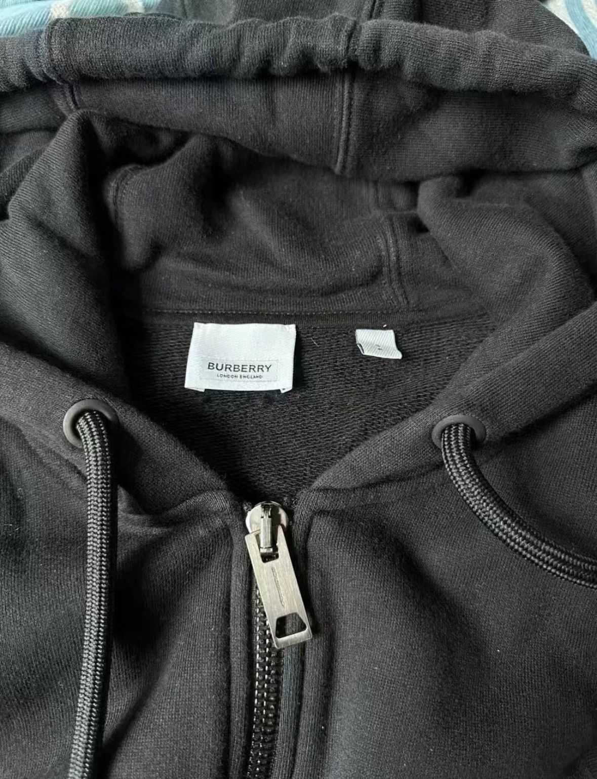 Burberry Burberry Burberry Vintage Black Hooded Sweatshirt-2507 Size US S / EU 44-46 / 1 - 3 Thumbnail