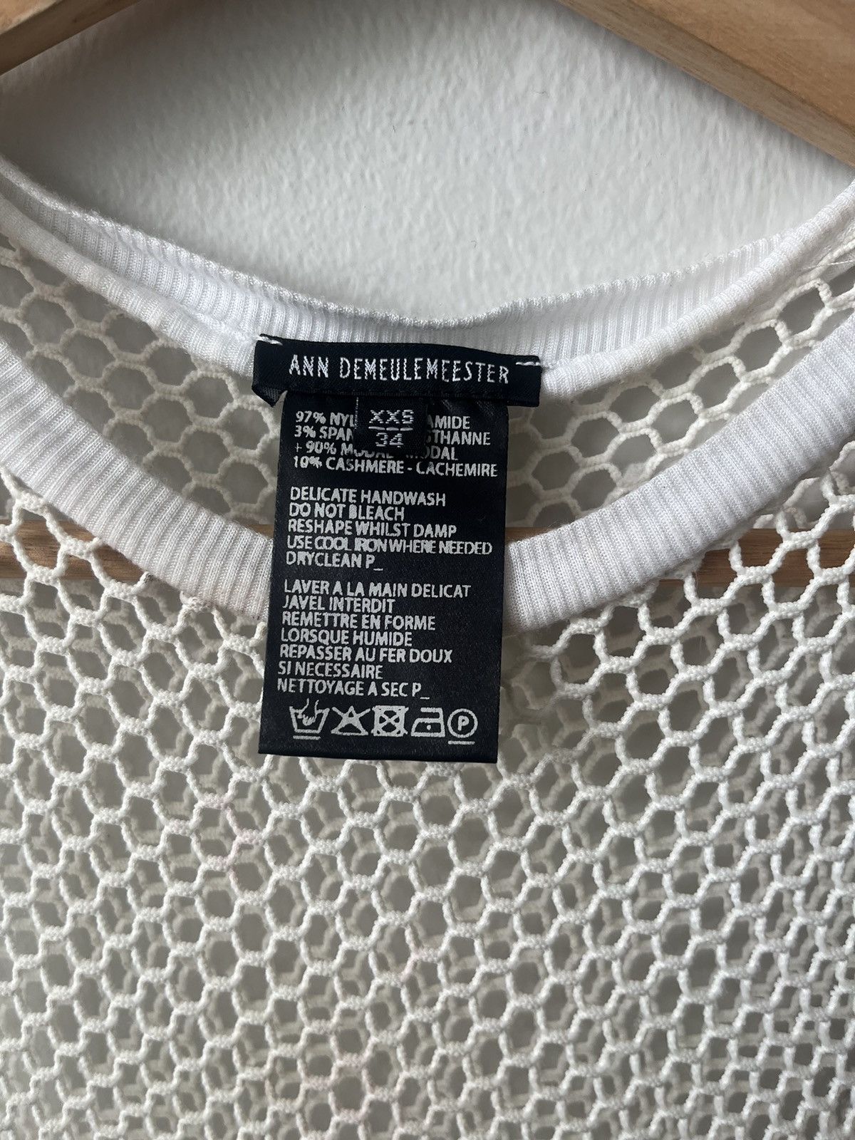 Ann Demeulemeester Ann Demeulemeester Knitted Tank Top Size XXS / US 00 / IT 34 - 3 Thumbnail