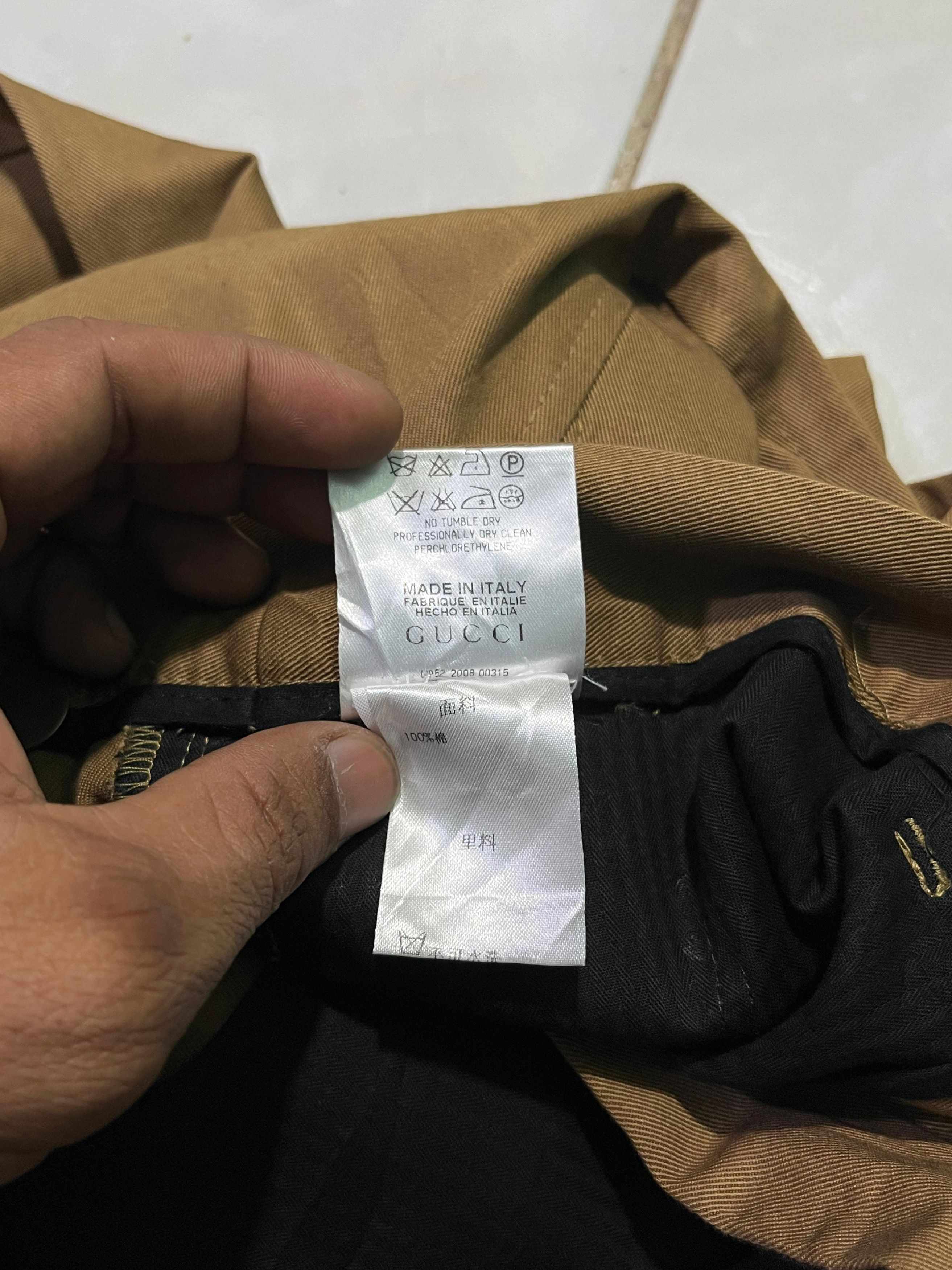 Gucci Gucci Chino Trousers Pants Size US 36 / EU 52 - 8 Thumbnail