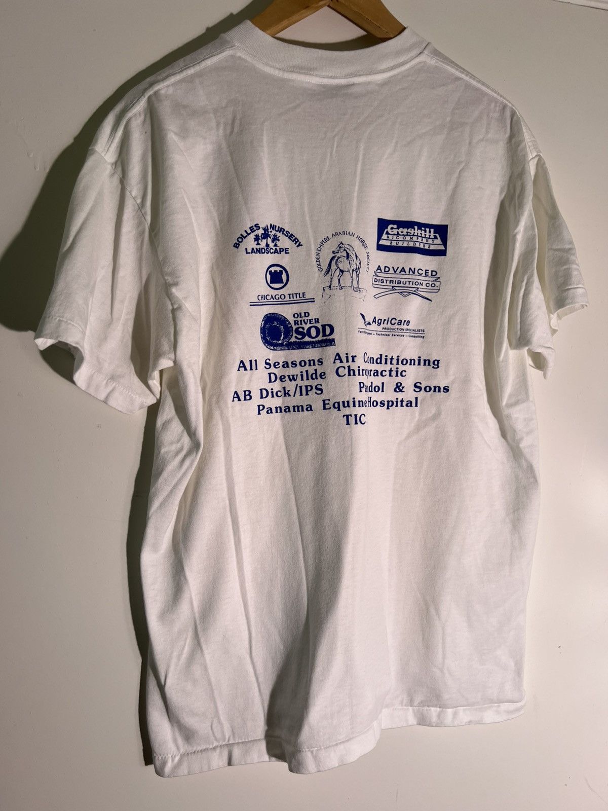 Vintage 90’s VTG Vintage Mare Trail BBQ Horse Retro Streetwear Tee Size US L / EU 52-54 / 3 - 2 Thumbnail