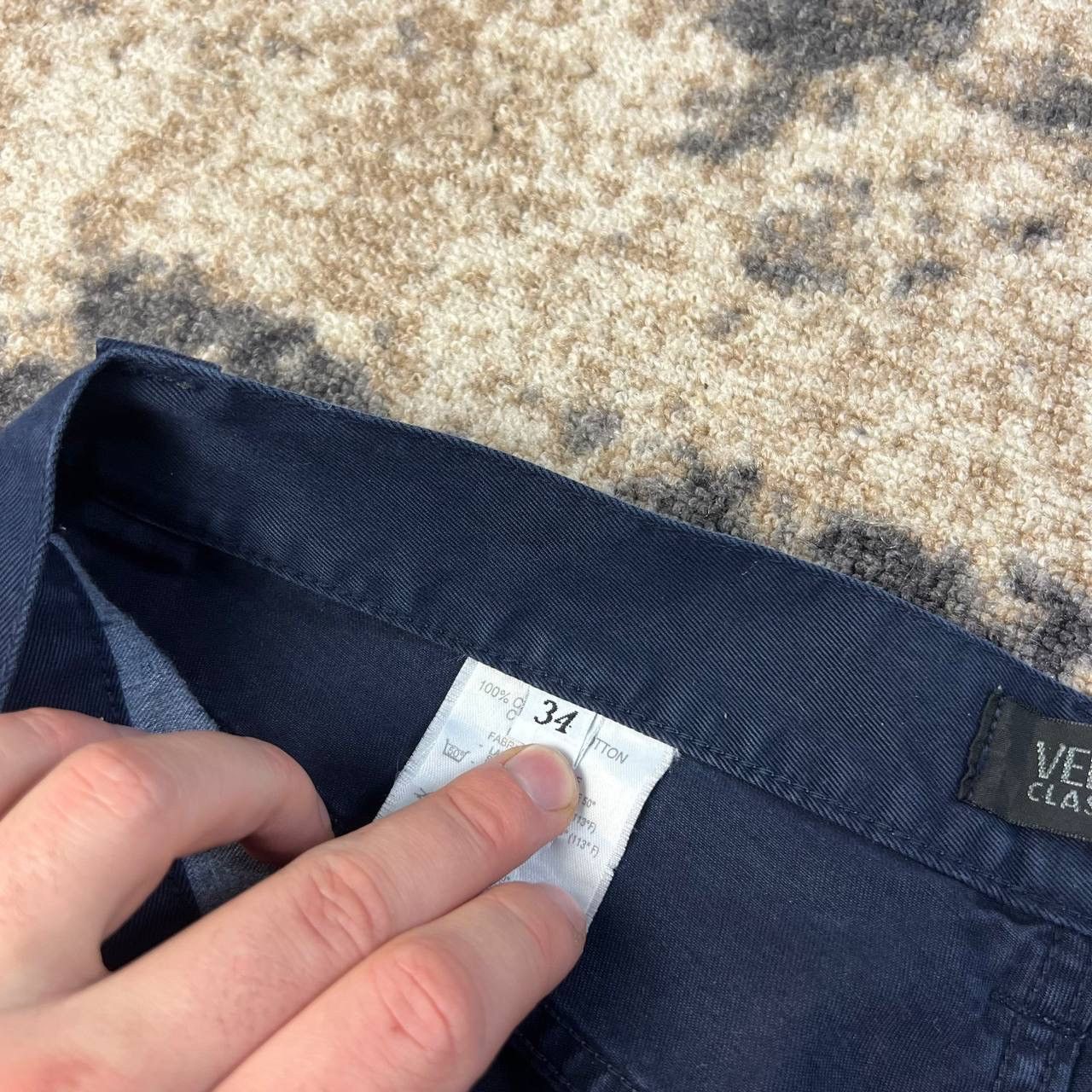 Versace Versace Classic V2 Vintage Luxury Mini Logo Chino Pants Size US 34 / EU 50 - 7 Thumbnail