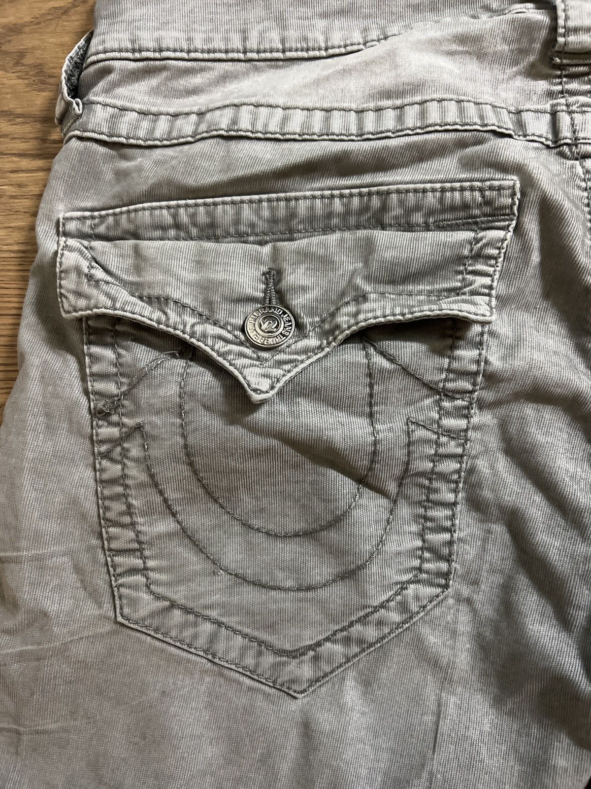 True Religion Men’s True Religion Straight Cut Jeans Size US 31 - 5 Thumbnail