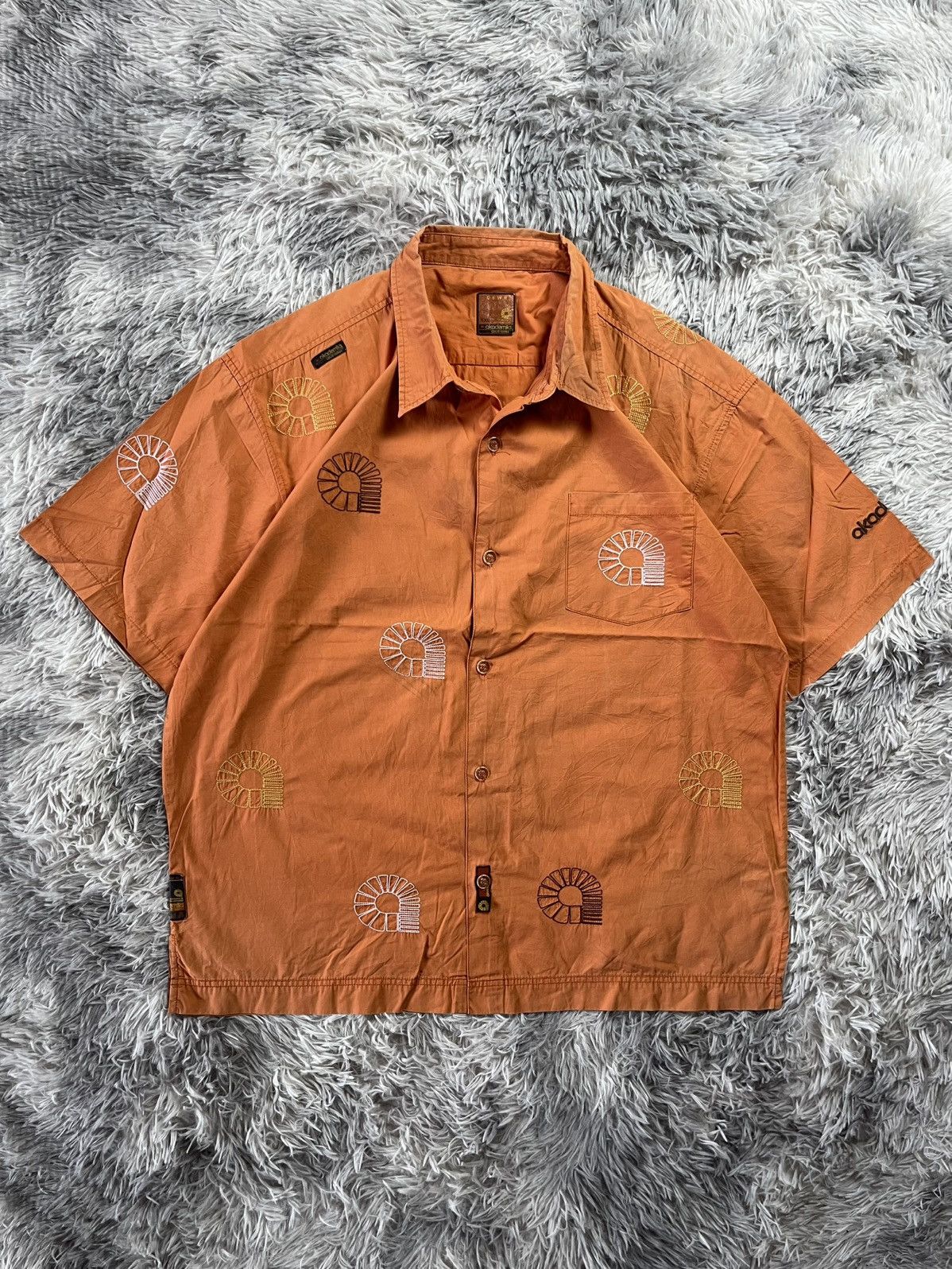 Akademiks Vintage Academiks Hip Hop Logo Button Up Shirt Size US XXL / EU 58 / 5 - 3 Thumbnail