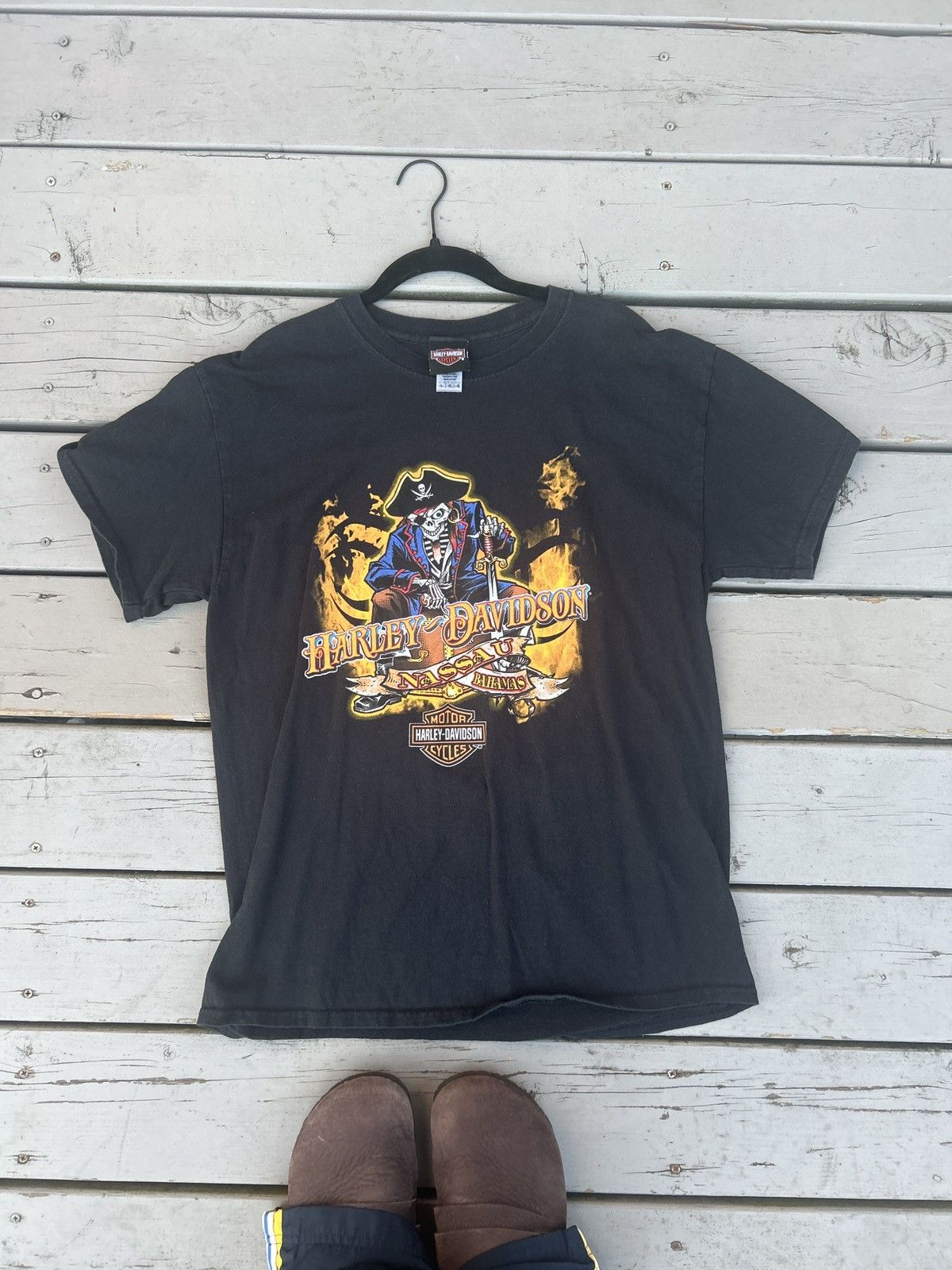 Harley Davidson Harley Davidson vintage T-shirt Size US L / EU 52-54 / 3 - 3 Thumbnail