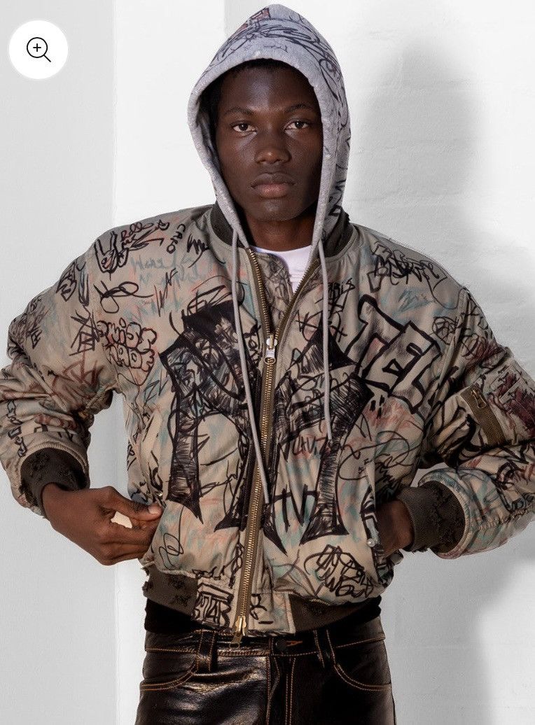 Mowalola Molawola Graffiti Bomber Size US S / EU 44-46 / 1 - 6 Thumbnail