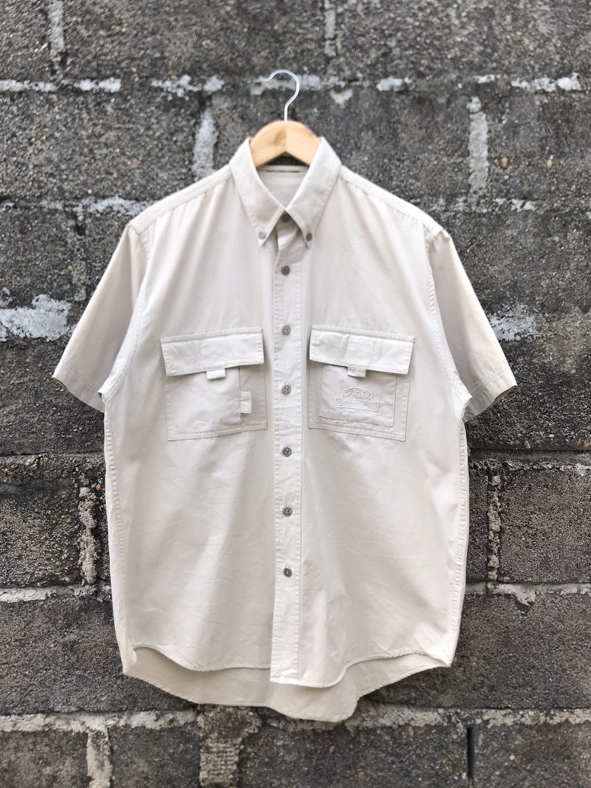 Vintage 90s Camel Trophy Adventure Wear Button Up Shirt
