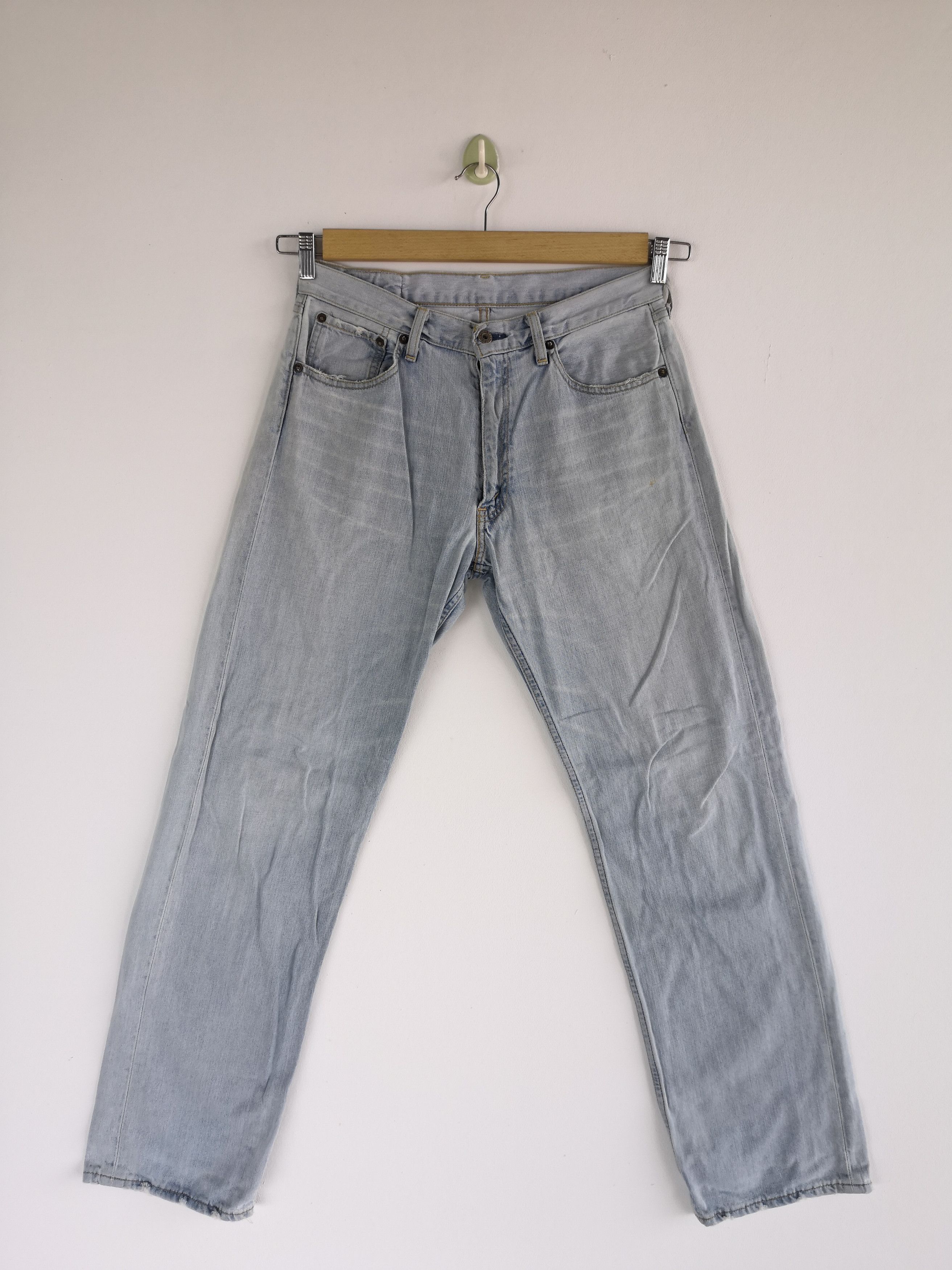Jean Vintage Levi's 503 Jeans Light Washed Faded Denim Size US 30 / EU 46 - 1 Thumbnail