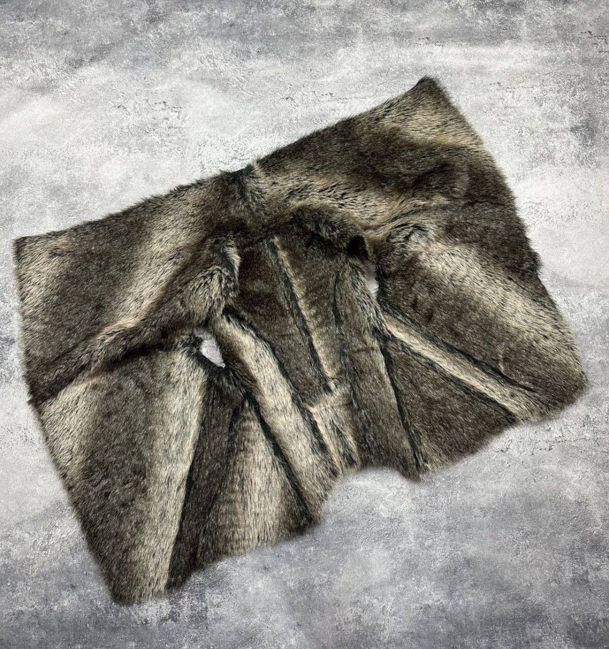 Hysteric Glamour Vintage Issey Miyake Yohji vibe FUR Fuzzy Avant Garde Vest Size US M / EU 48-50 / 2 - 4 Thumbnail