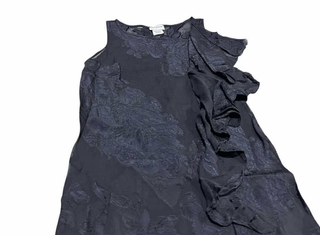 Dries Van Noten 🔥Archived Dries Van Noten Frill Ruffle Asymmetric Dress Size XS / US 0-2 / IT 36-38 - 2 Thumbnail
