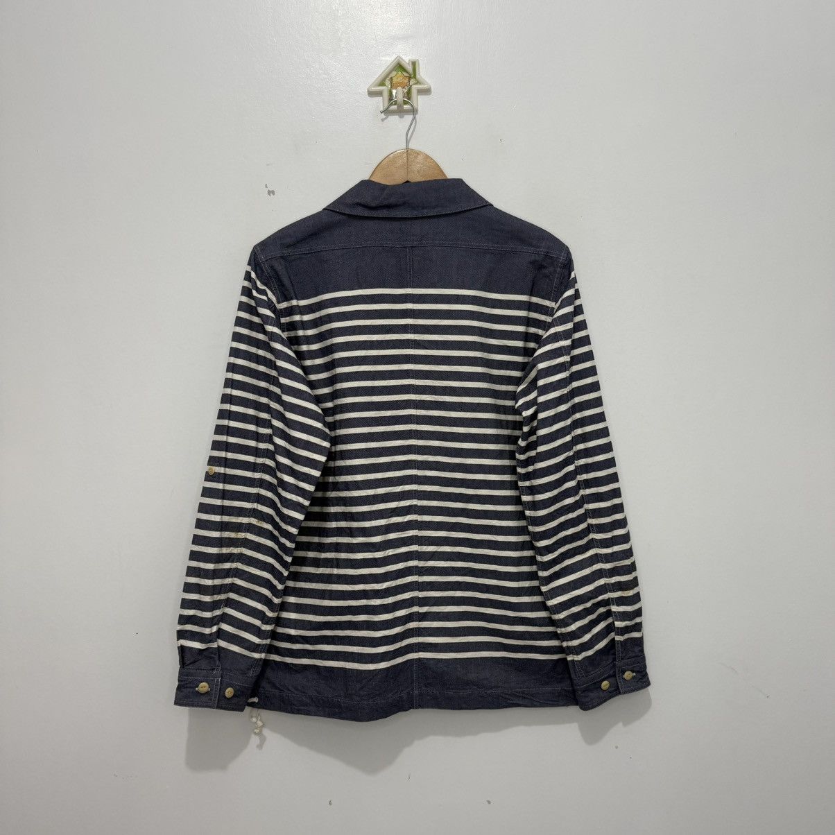 Nigel Cabourn Nigel Cabourn Half Zip Boarder Jacket Size US M / EU 48-50 / 2 - 4 Thumbnail