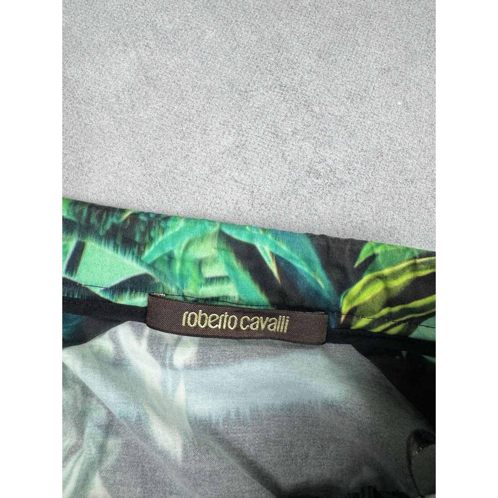 Roberto Cavalli Roberto Cavalli Women Mini Skirt Floral Avant Garde Size 29" - 11 Thumbnail