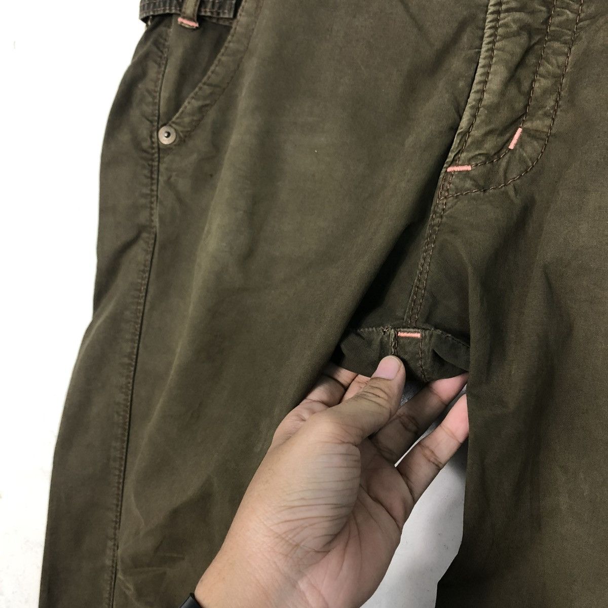 Japanese Brand 🔥VINTAGE CARGO PANTS BIKER EDWIN ISSEY MIYAKE Size US 32 / EU 48 - 18 Thumbnail