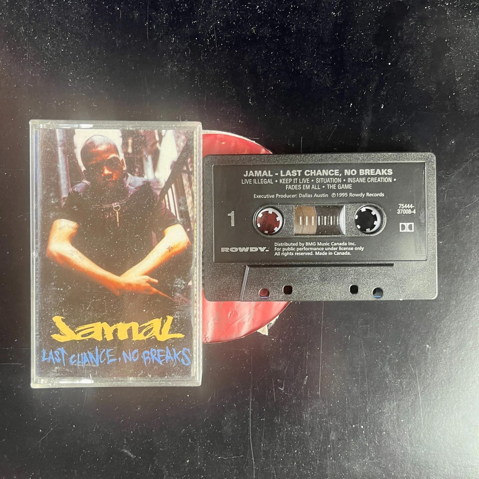 Other Jamal Last Chance, No Breaks Cassette 1995 Rowdy Records Size ONE SIZE - 1 Thumbnail