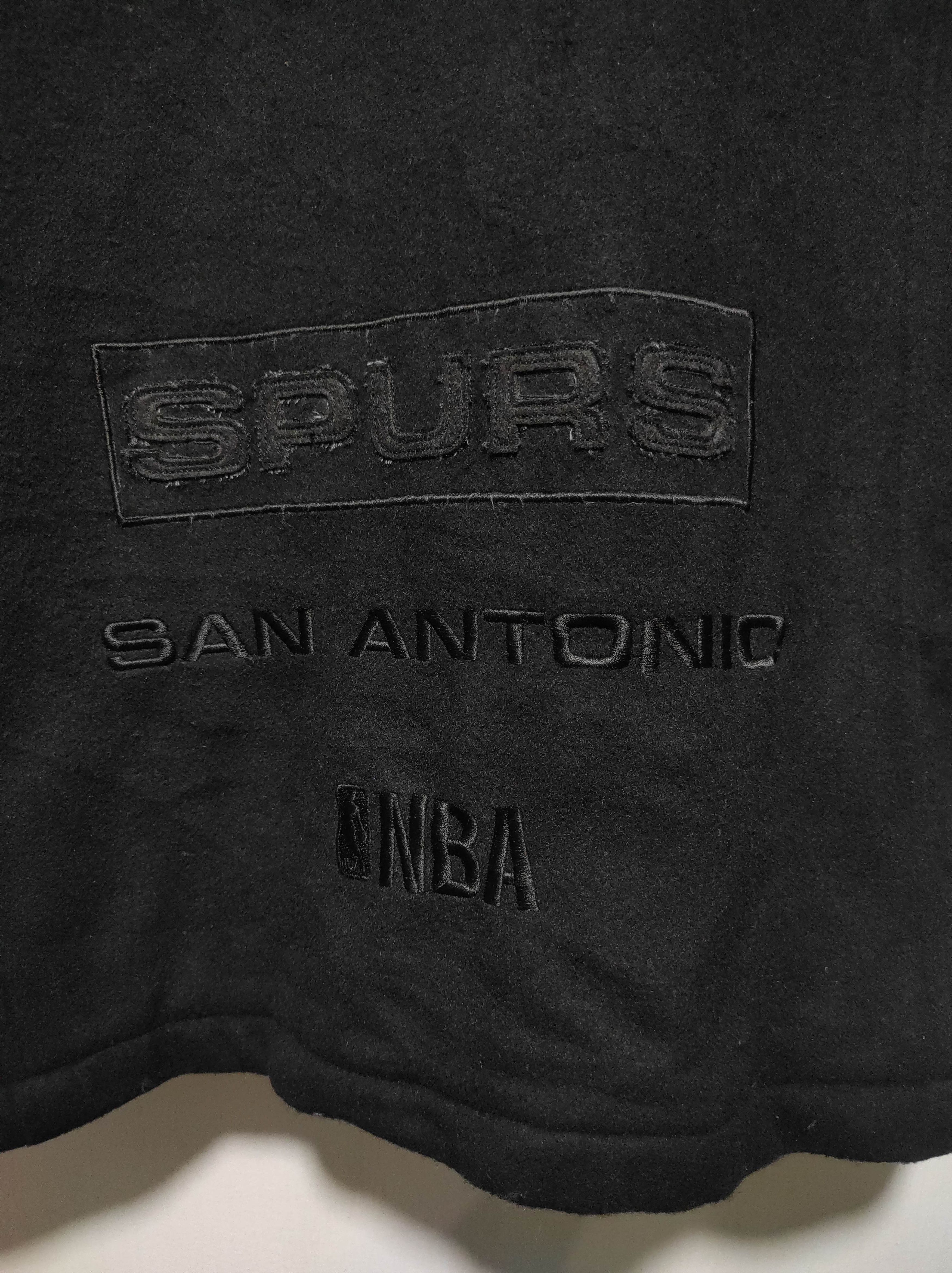 NBA Vintage San Antonio Spurs NBA Basketball Wool Jacket Size US M / EU 48-50 / 2 - 18 Thumbnail