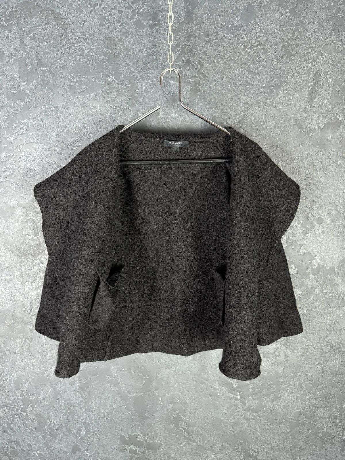 Allsaints AllSaints Merino Merino Wool Women’s Sweater Cardigan Size M / US 6-8 / IT 42-44 - 8 Thumbnail