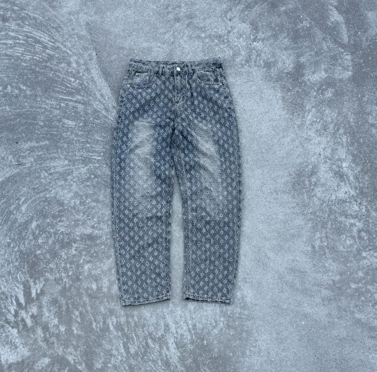 Other Vintage Y2K avantgarde streetwear old money track jeans Size US 30 / EU 46 - 1 Thumbnail