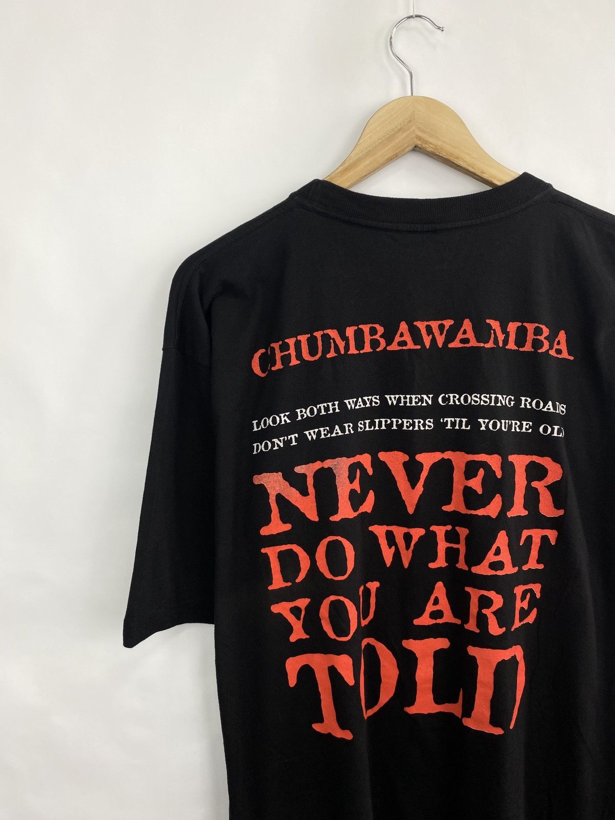 Band Tees Vintage 90s Chumbawamba Anarchy Band T-Shirt Rare Retro Hype Size US XL / EU 56 / 4 - 8 Thumbnail