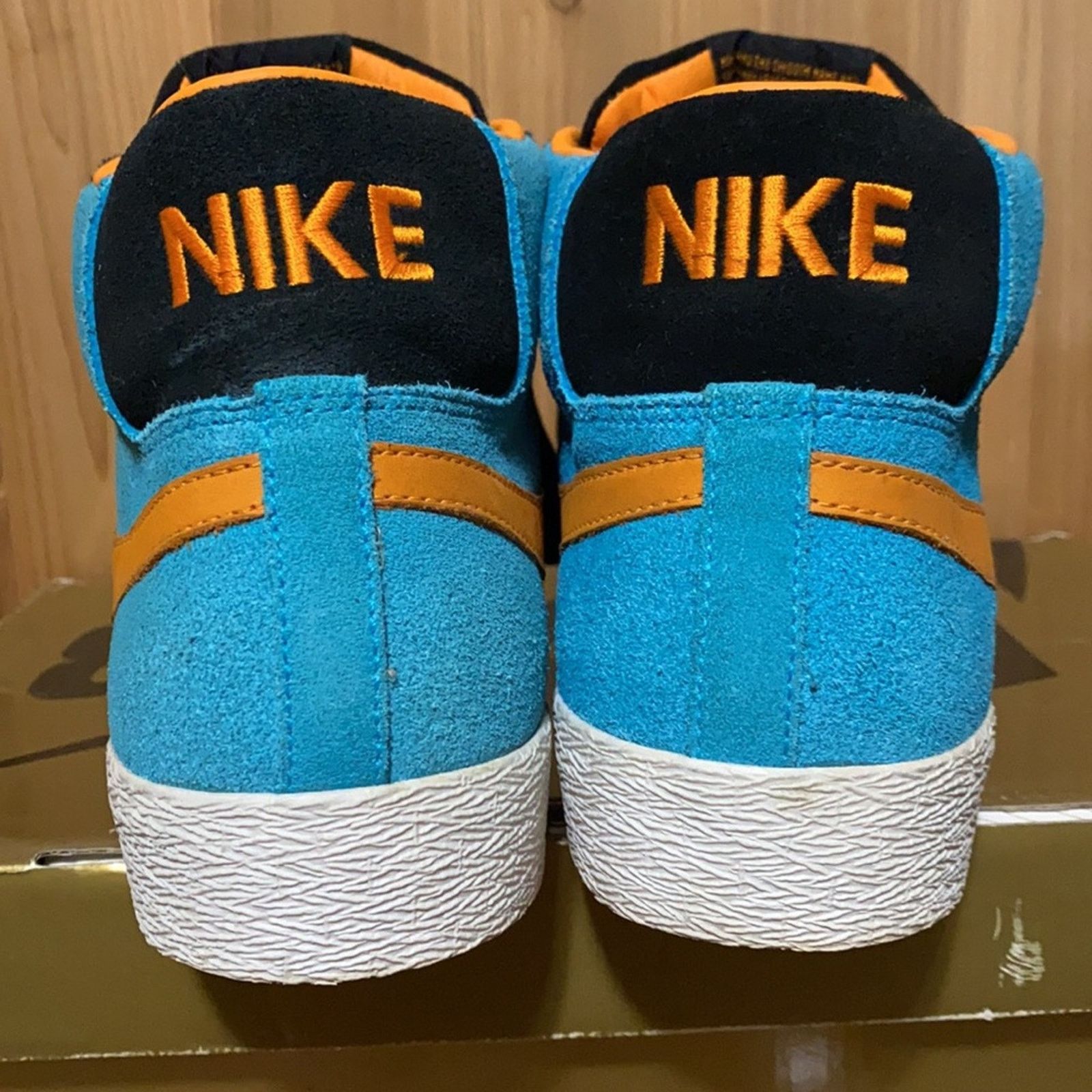 Nike 2007 Nike Blazer SB Chlorine Blue Bright Ceramic Size US 10.5 / EU 43-44 - 3 Thumbnail