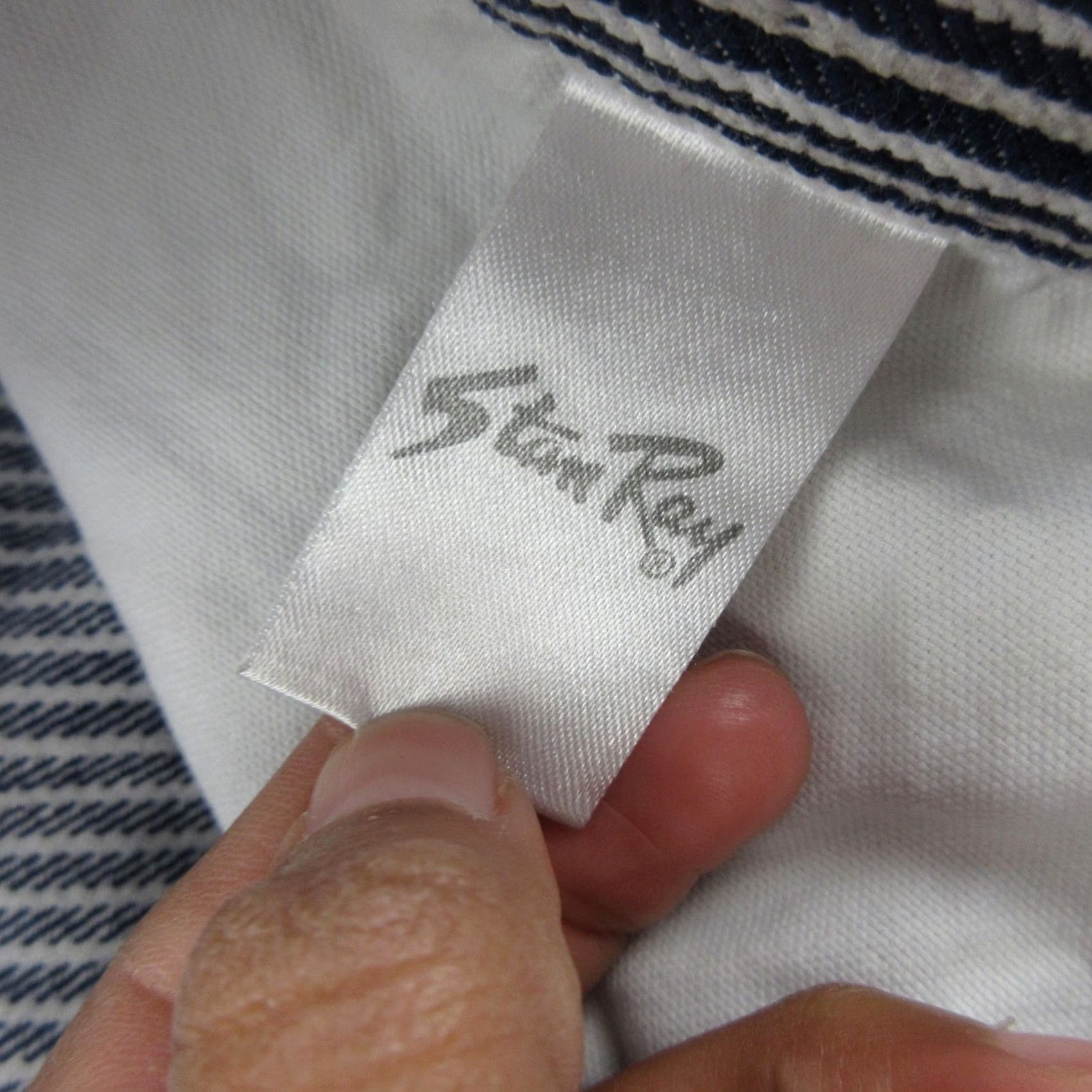 Stan Ray Stan Ray Pants Mens 32x25 Blue Hickory Stripe Carpenter Denim Workwear Relaxed Pants Mens Size US 32 / EU 48 - 7 Thumbnail