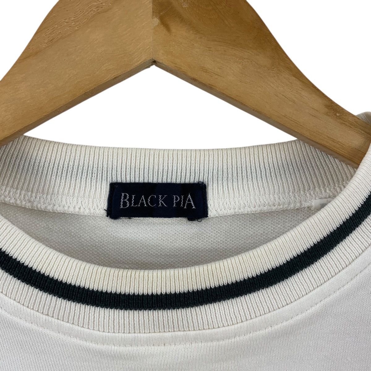 Vintage Vintage BLACK PIA Gloria Di Mare Embroidered Logo Sweatshirt Size M / US 6-8 / IT 42-44 - 7 Thumbnail