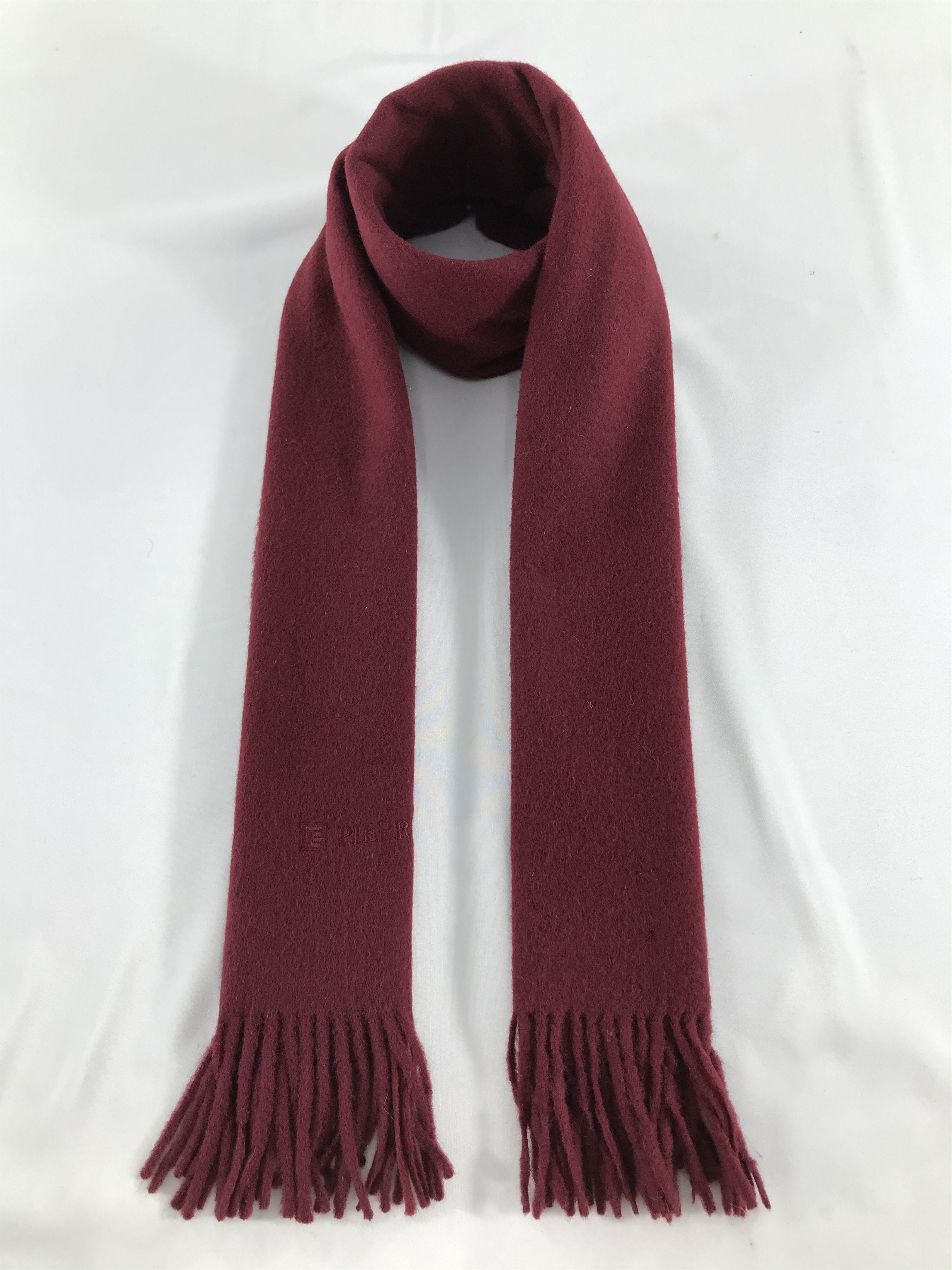 Pierre Balmain Wool Scarf Muffler V410