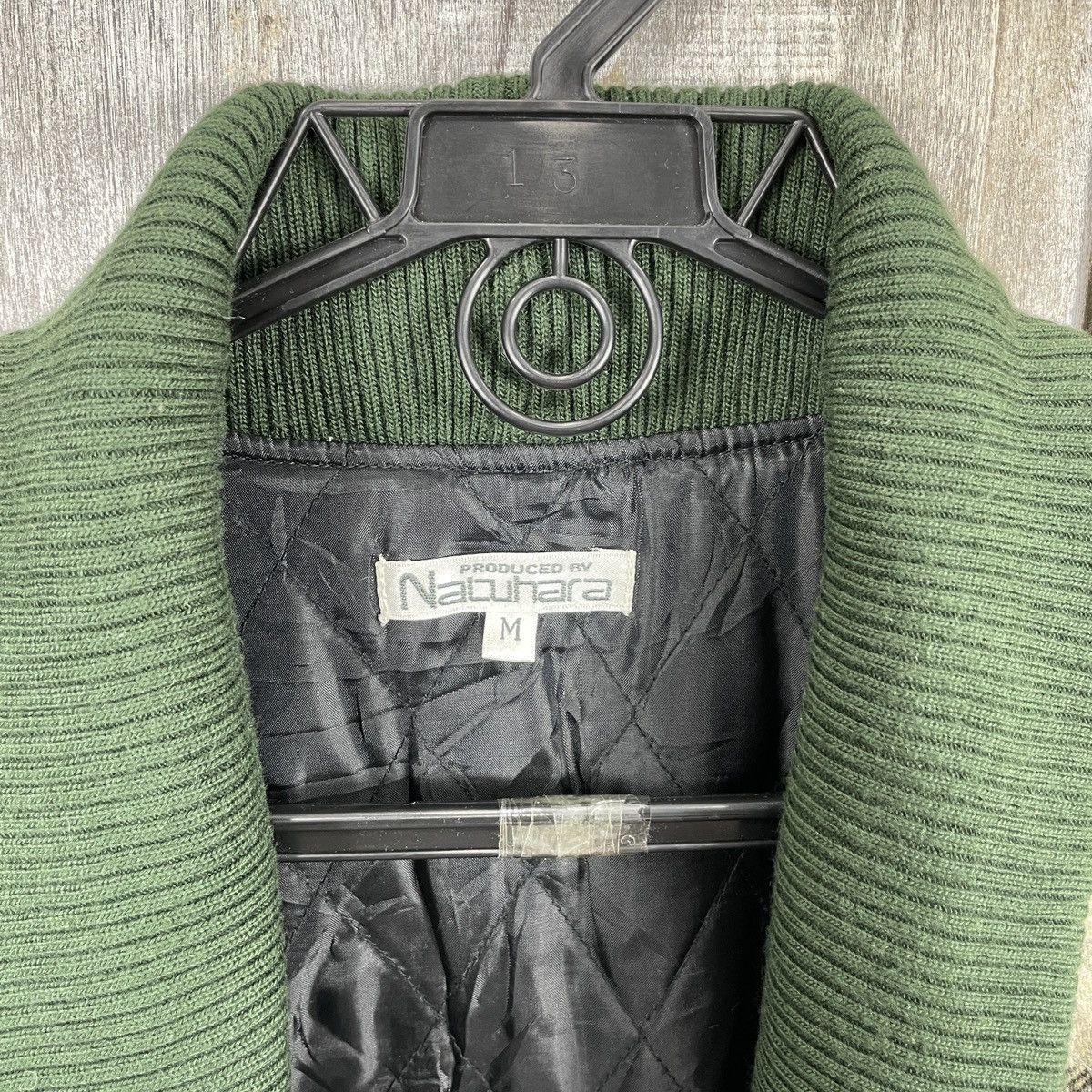 Japanese Brand × Vintage Vintage Produced By Natuhara Cardigan Shawl Collar Size US M / EU 48-50 / 2 - 6 Thumbnail