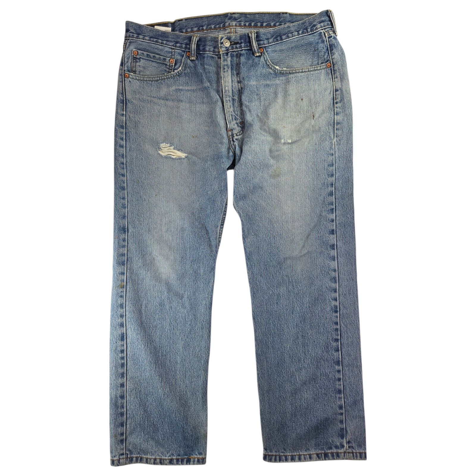 Levi's Levi's | 505 Classic Straight Leg Jeans| Size 38x29 Size US 38 / EU 54 - 1 Thumbnail