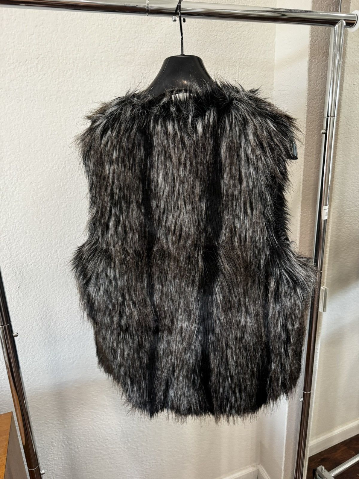 Engineered Garments FW15 Over Vest in Grey Weather Poplin / Faux Fur size M Size US M / EU 48-50 / 2 - 5 Thumbnail