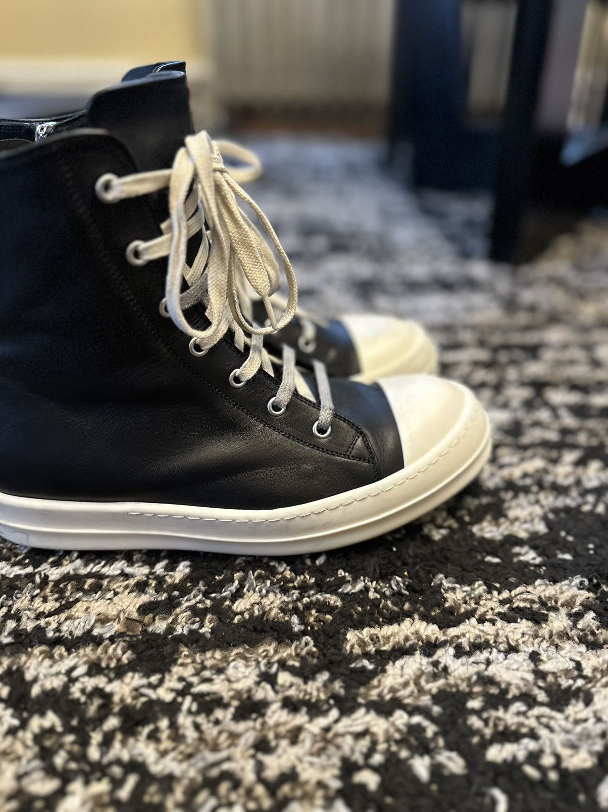 Rick Owens Rick Owens High Top Women Sneaker Size US 9.5 / IT 39.5 - 3 Thumbnail