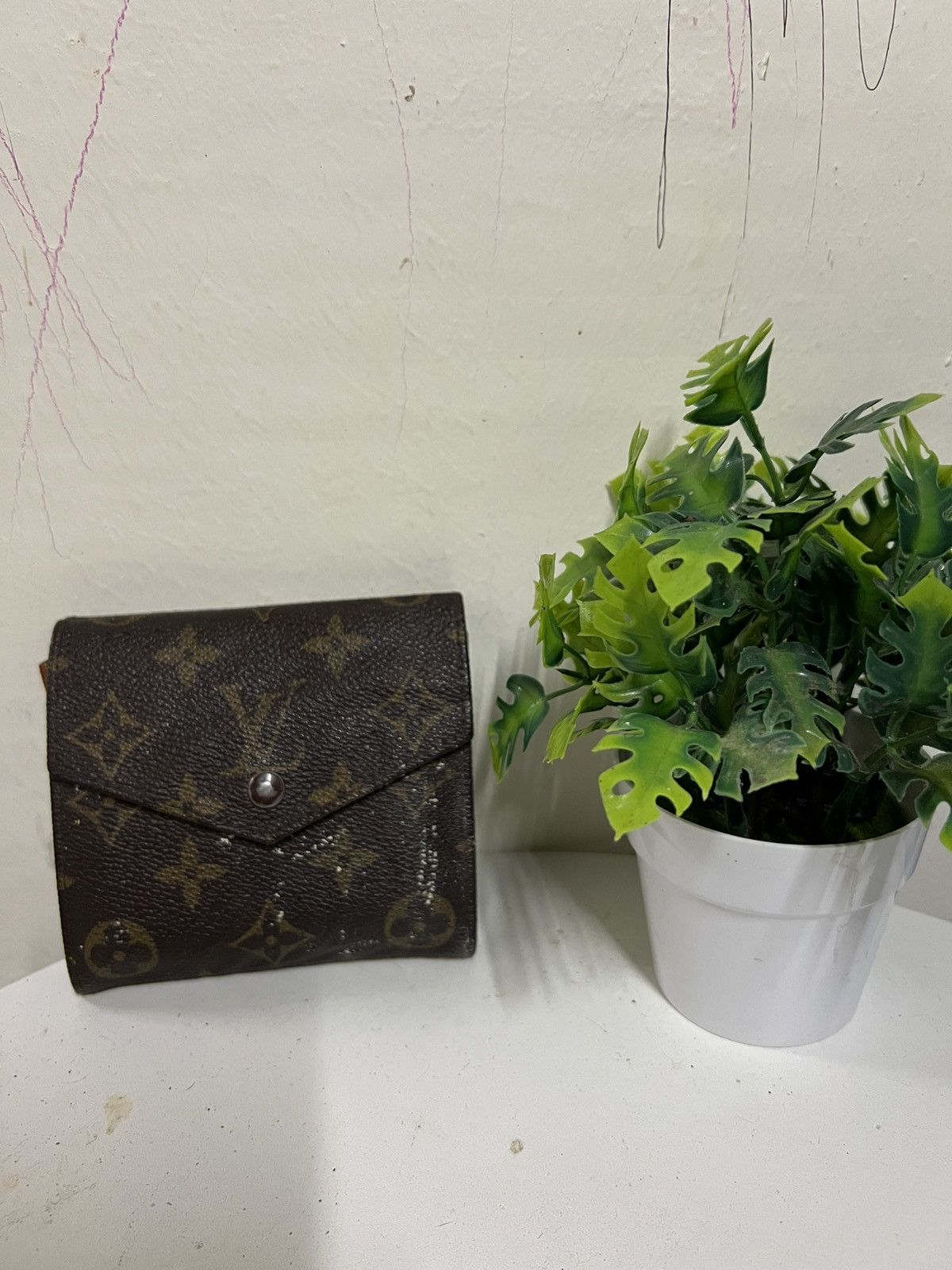 Louis Vuitton × Vintage Authentic Louis Vuitton Wallet Man Size ONE SIZE - 2 Thumbnail