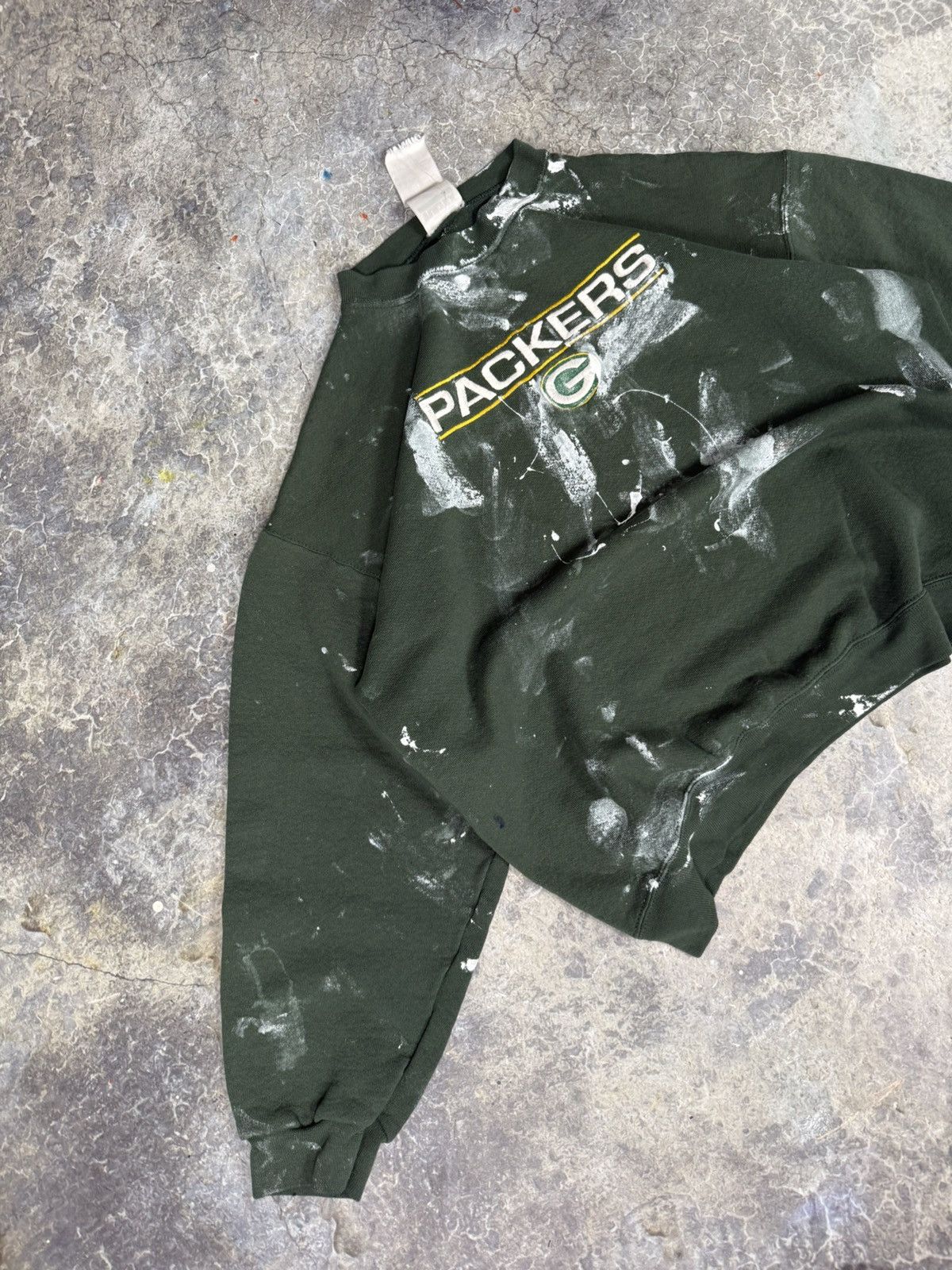NFL × Vintage Vintage distressed packers sweatshirt Size US L / EU 52-54 / 3 - 2 Thumbnail