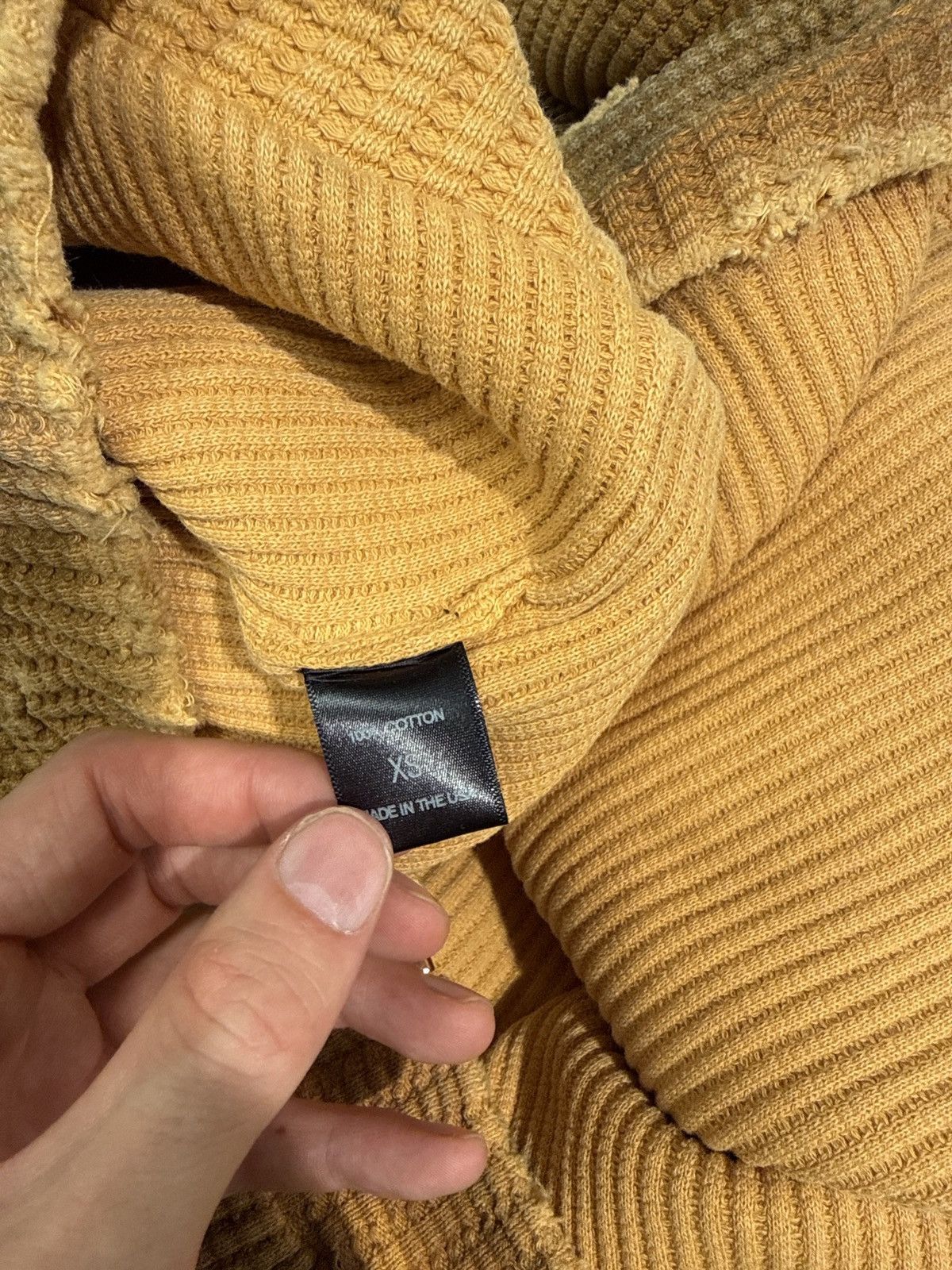 The GV Gallery The GVGallery Raspberry Hills Waffle Knit Hoodie Size US XS / EU 42 / 0 - 4 Thumbnail