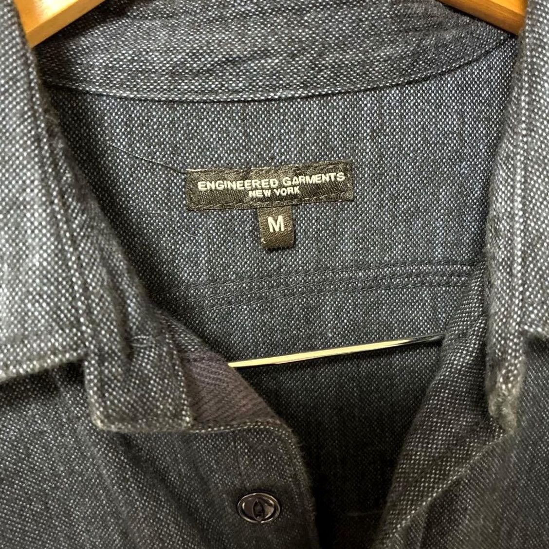 Engineered Garments ENGINEERED GARMENTS DENIM SHIRT SIZE M MULTICOLOR MEN USED Size US M / EU 48-50 / 2 - 3 Thumbnail